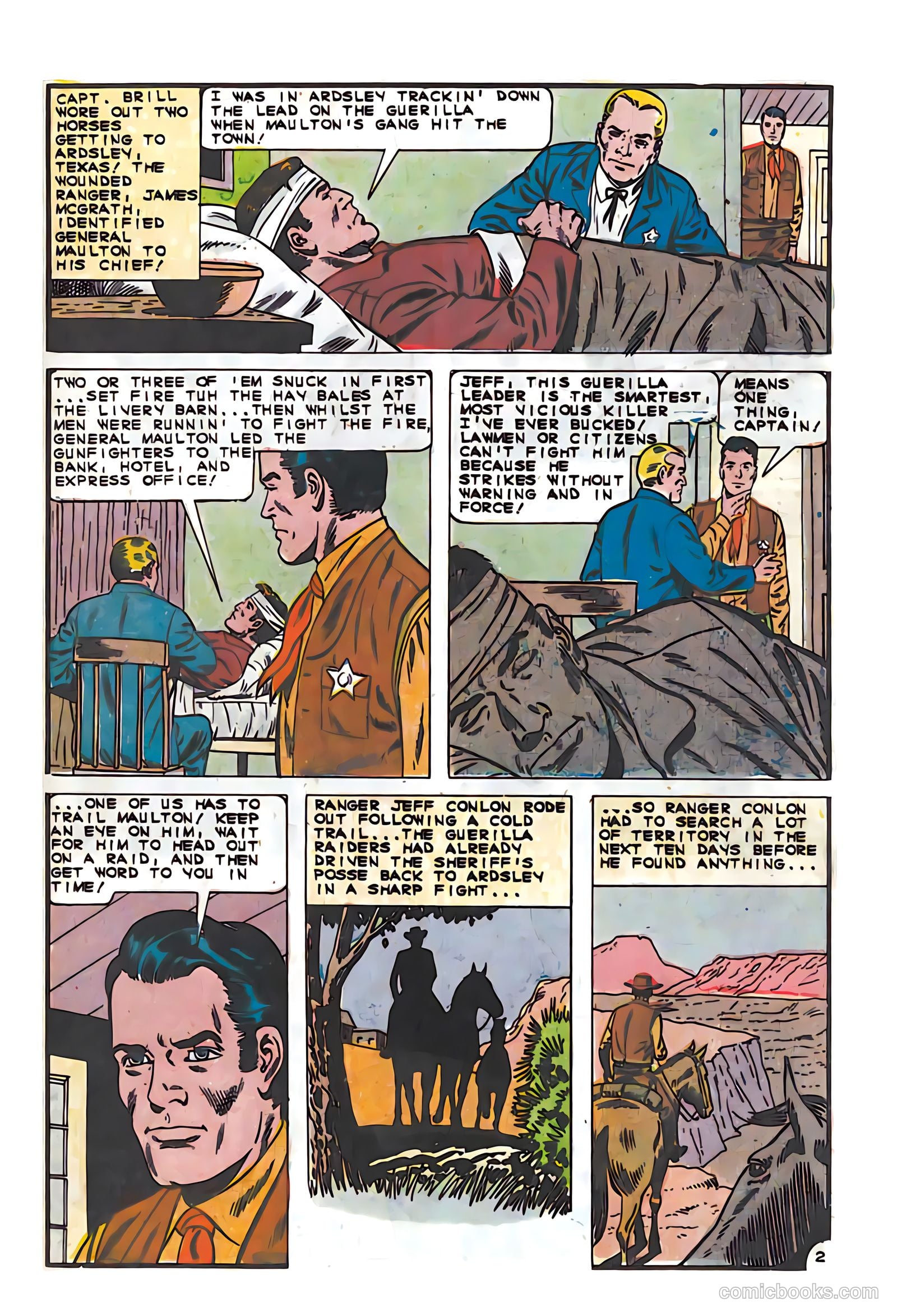 Texas Rangers in Action #56 — page 25 of 36
