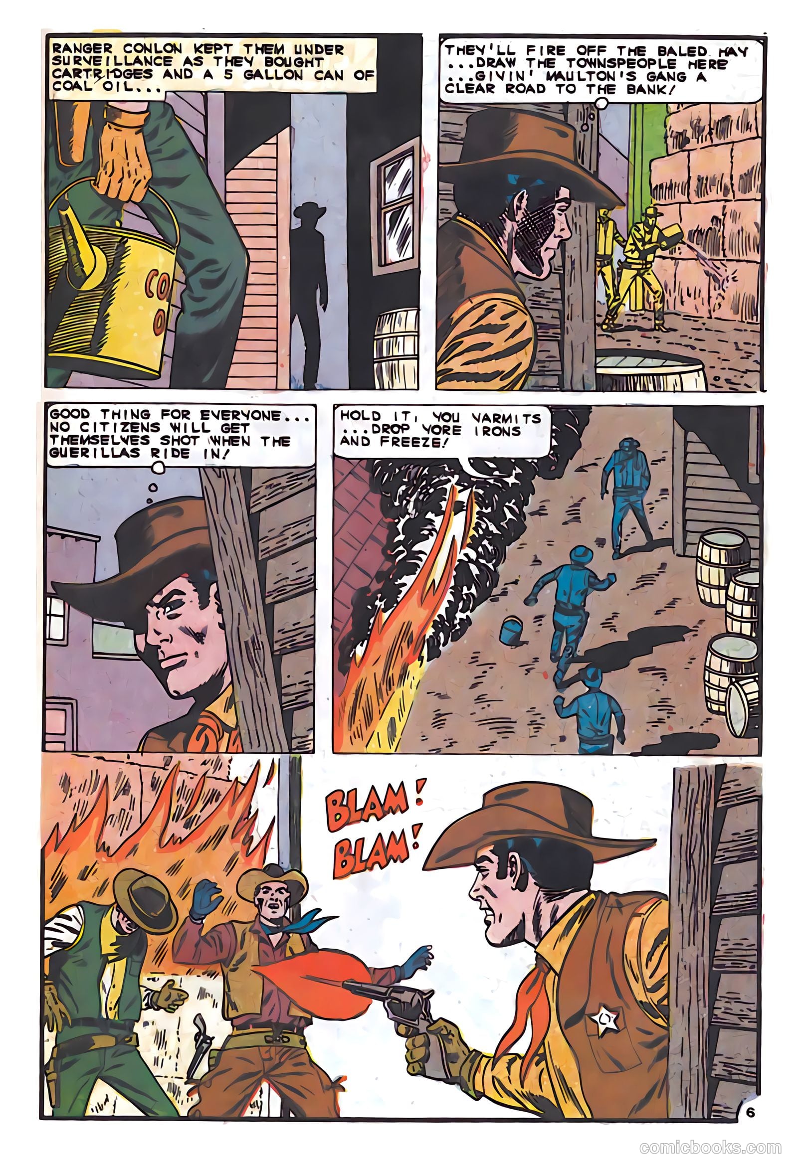 Texas Rangers in Action #56 — page 31 of 36