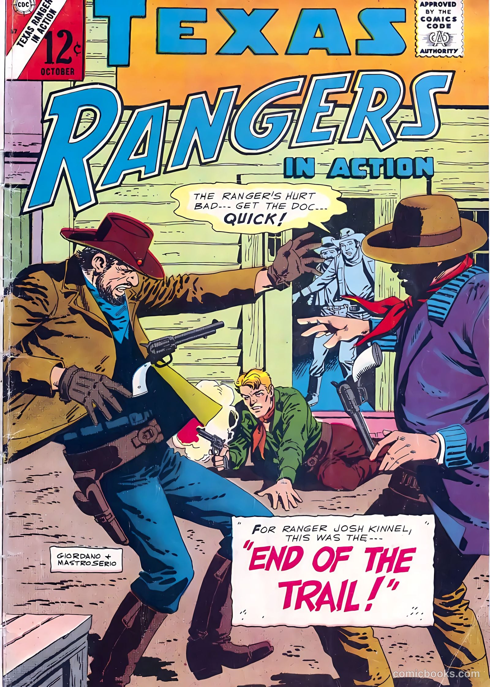 Texas Rangers in Action #57 — page 1 of 36