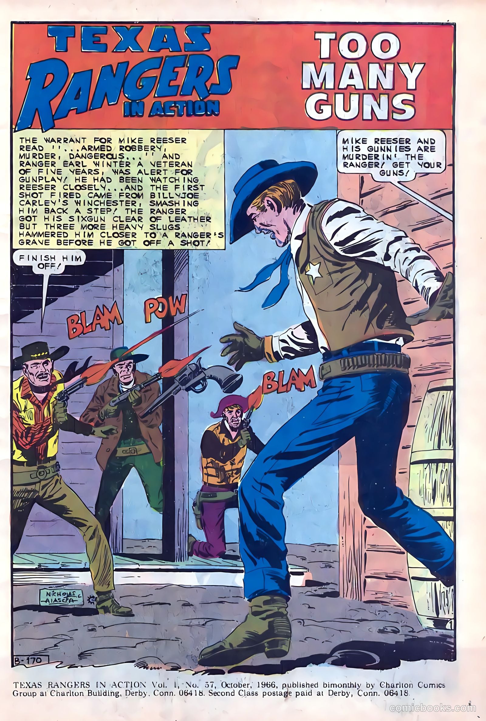 Texas Rangers in Action #57 — page 3 of 36