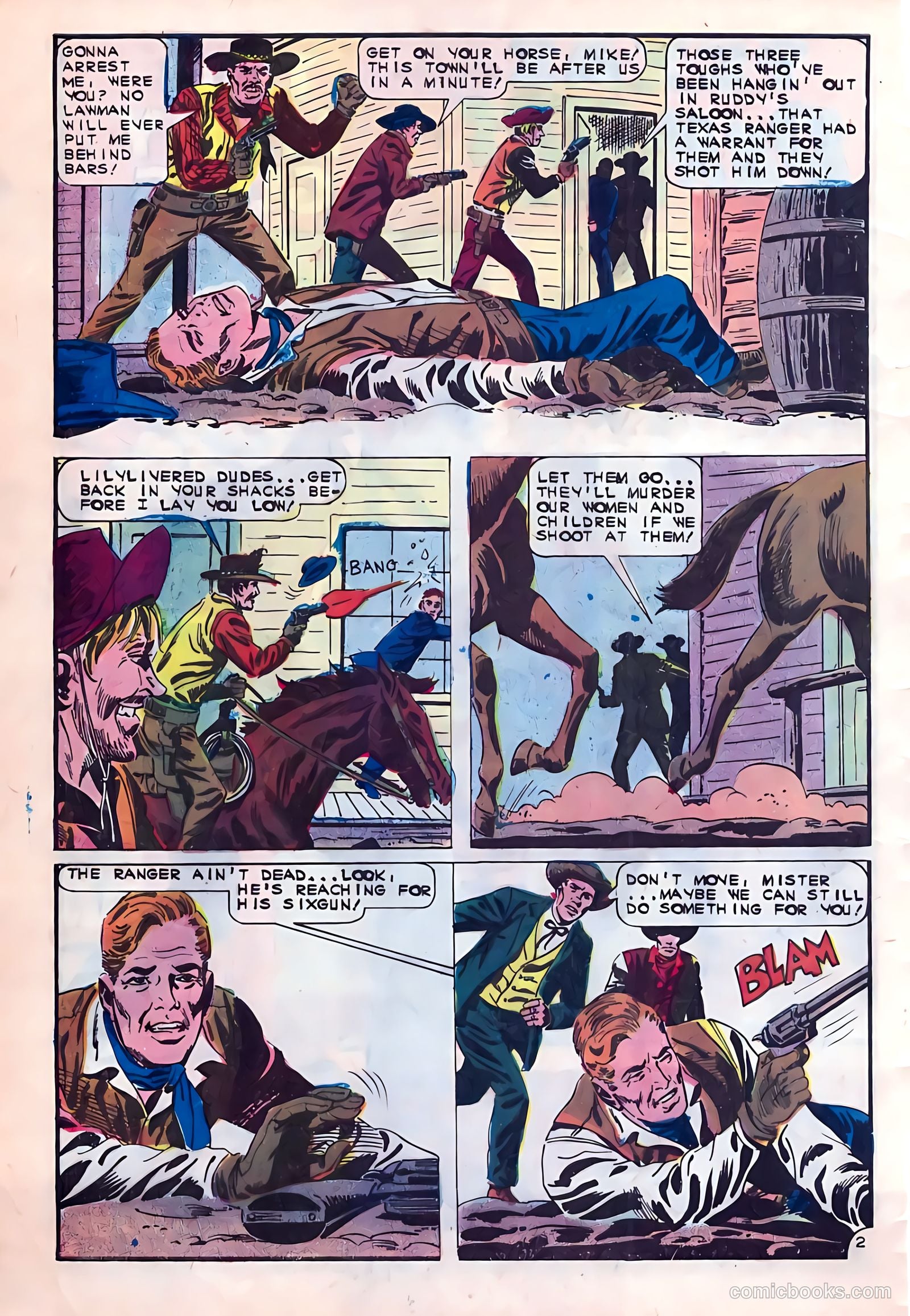 Texas Rangers in Action #57 — page 4 of 36