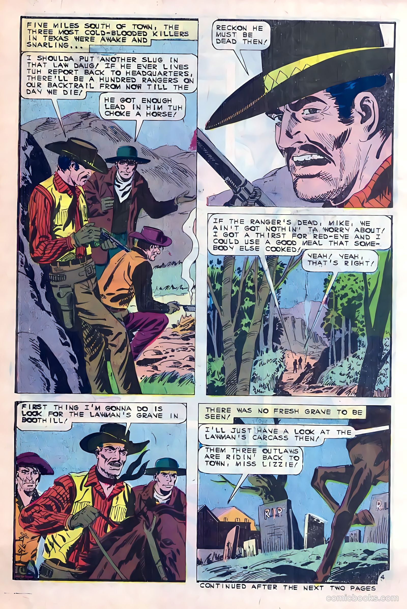 Texas Rangers in Action #57 — page 6 of 36
