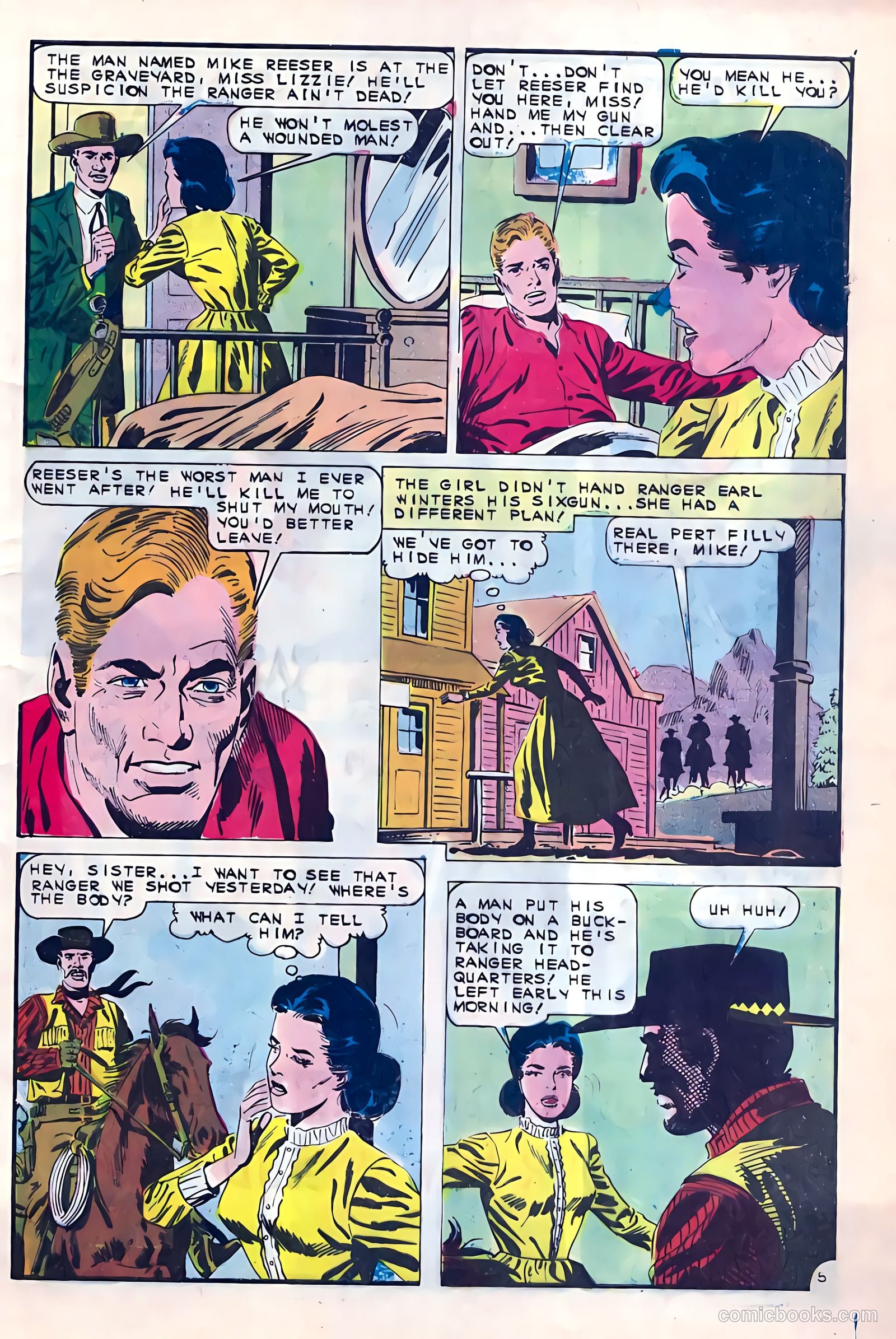Texas Rangers in Action #57 — page 9 of 36
