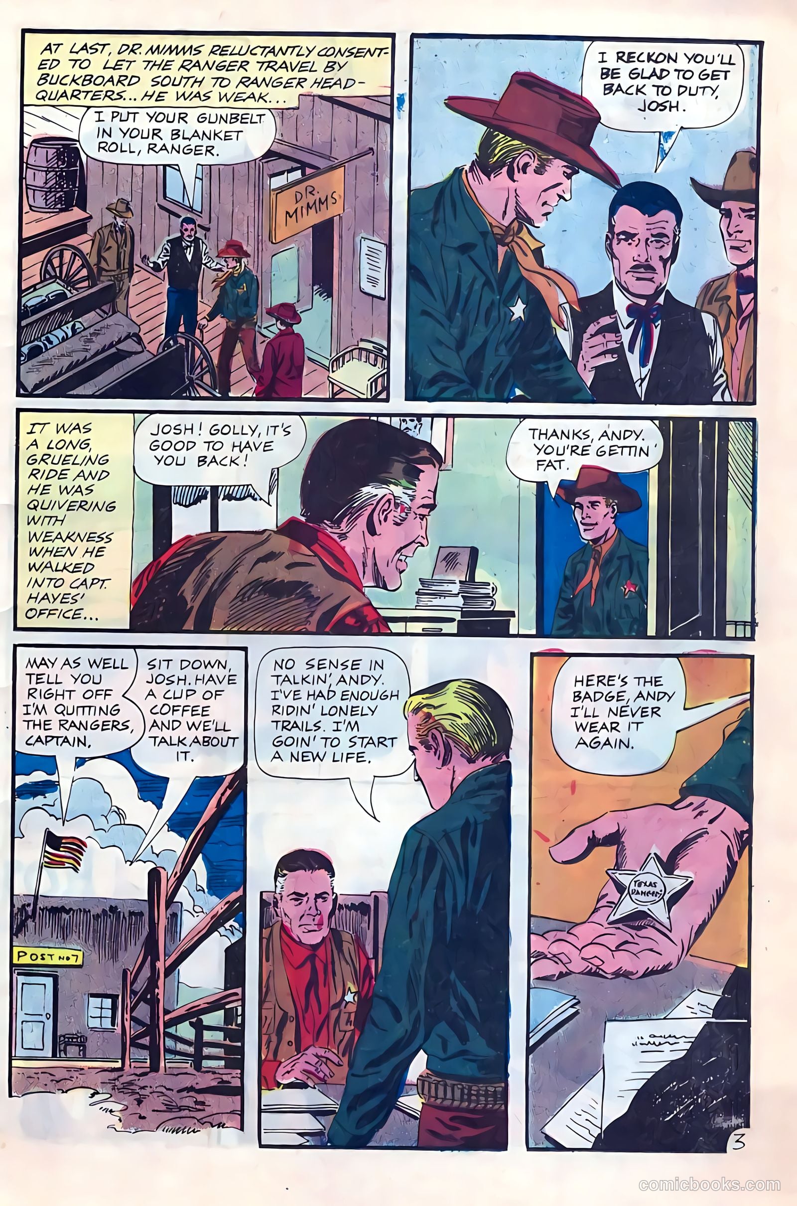 Texas Rangers in Action #57 — page 17 of 36