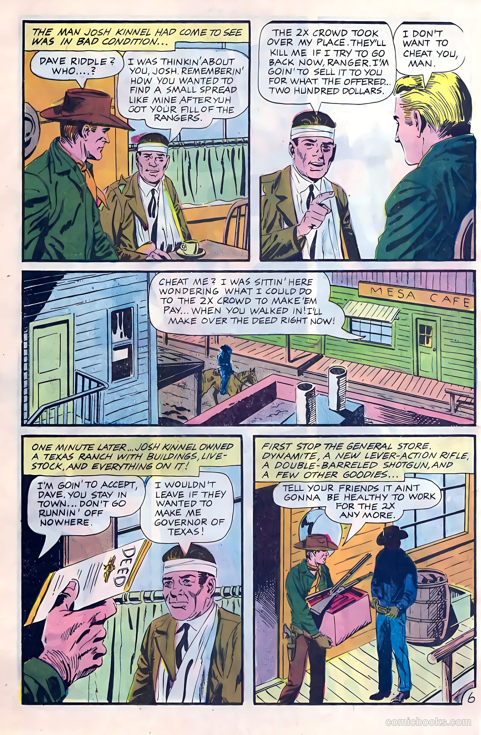 Texas Rangers in Action #57 — page 20 of 36