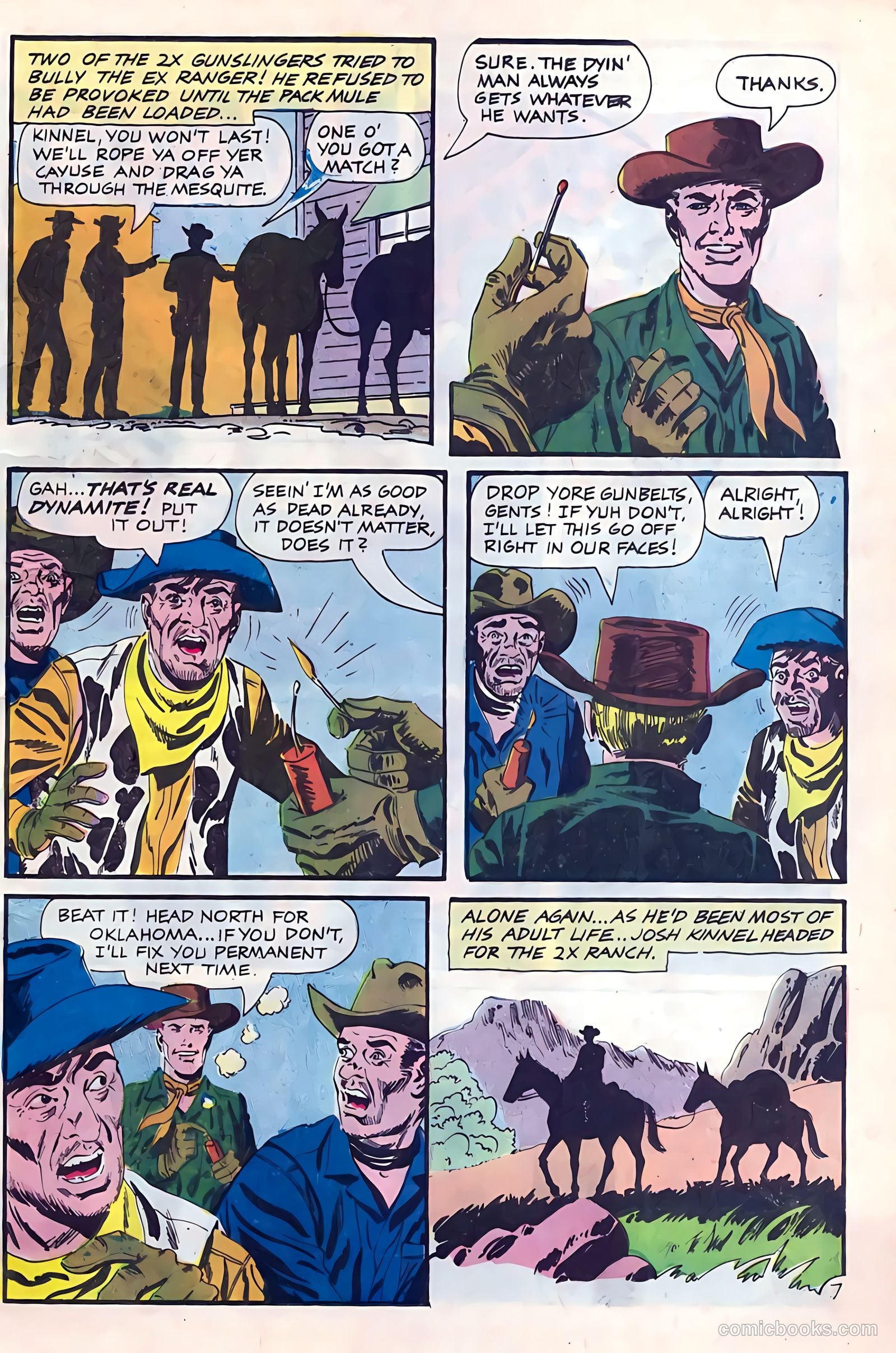 Texas Rangers in Action #57 — page 21 of 36