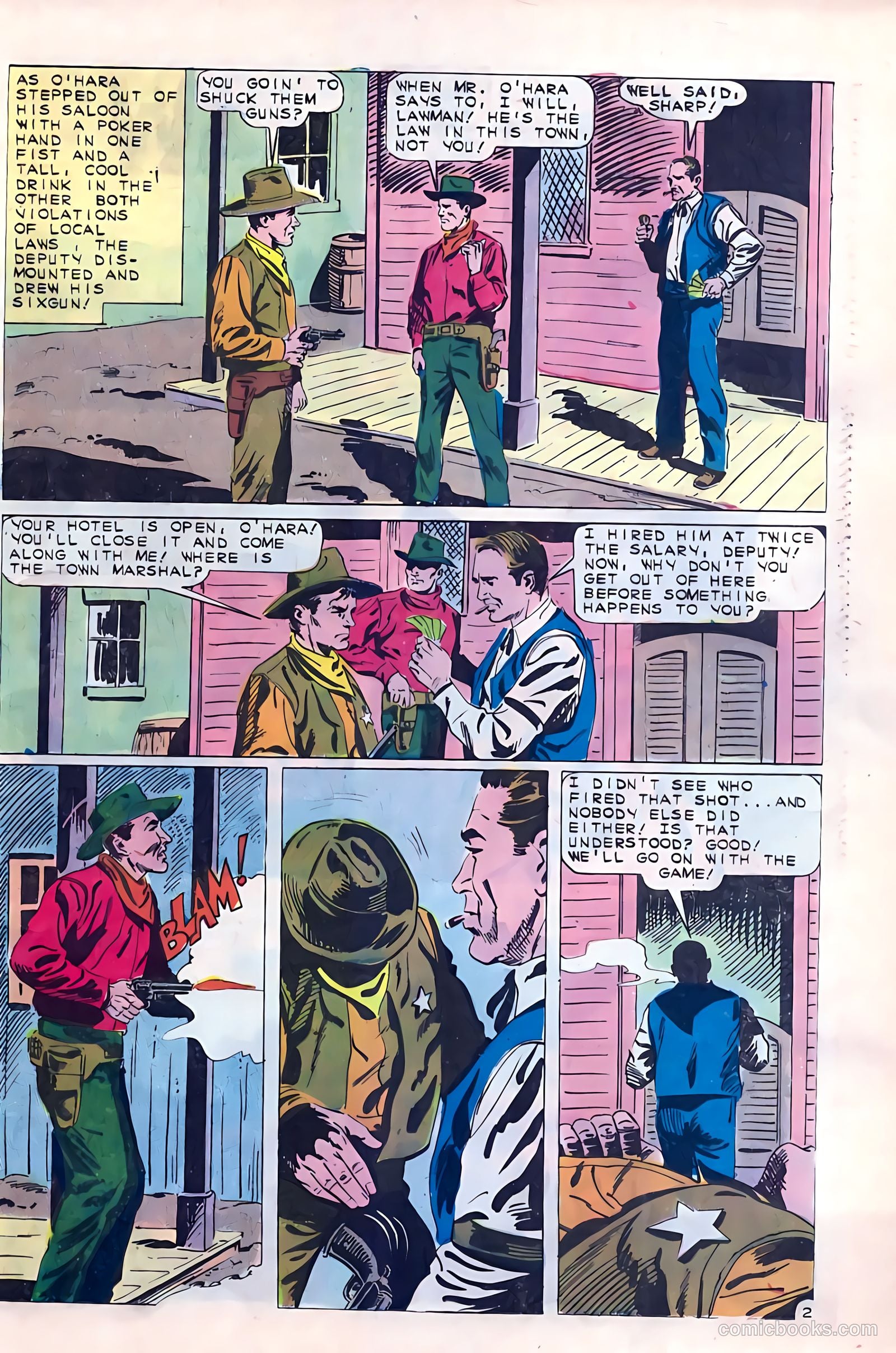 Texas Rangers in Action #57 — page 25 of 36
