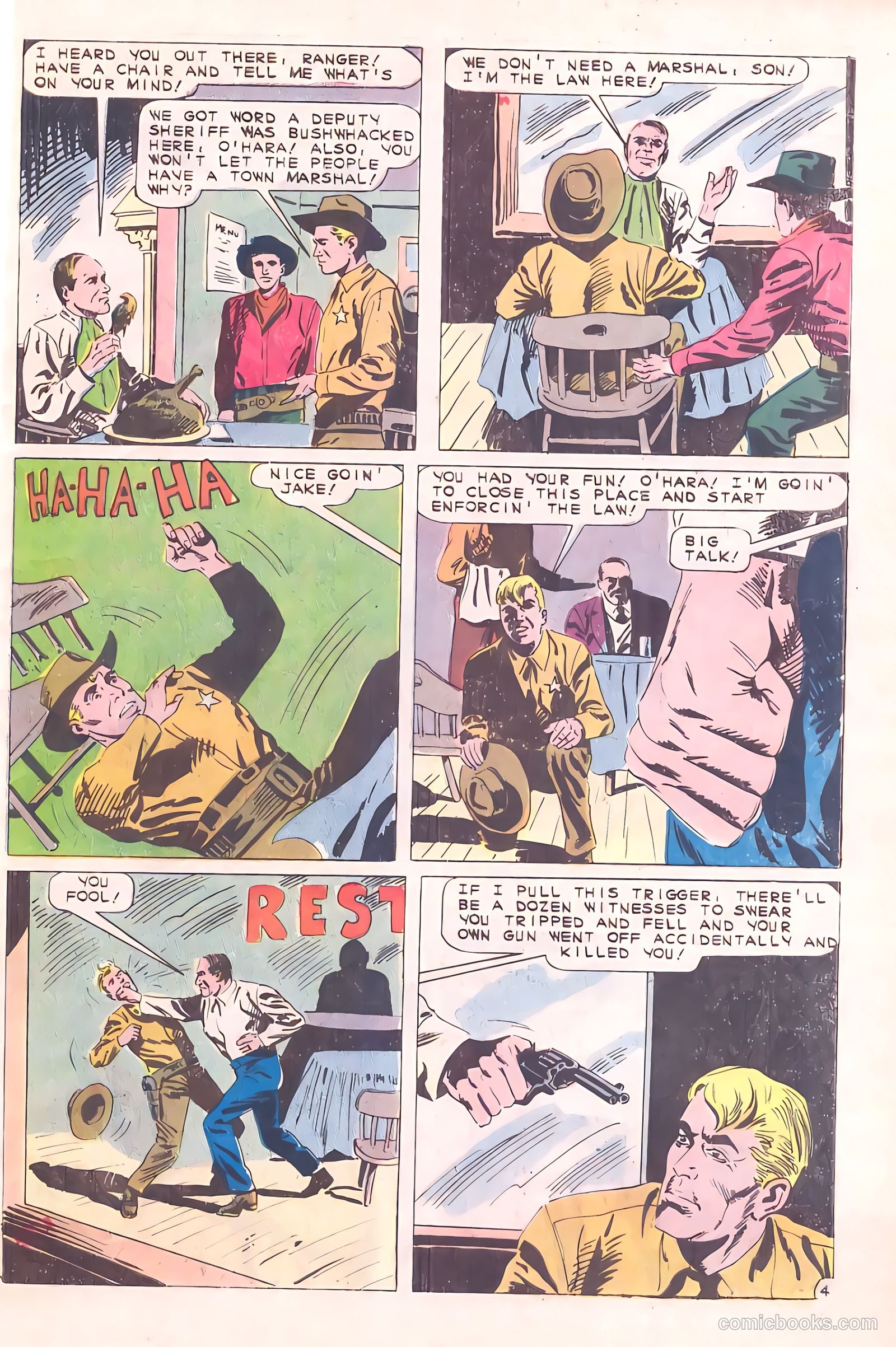 Texas Rangers in Action #57 — page 27 of 36