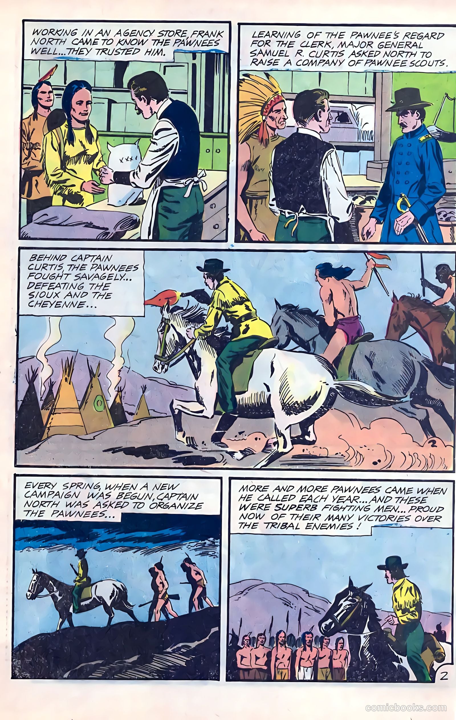 Texas Rangers in Action #57 — page 32 of 36