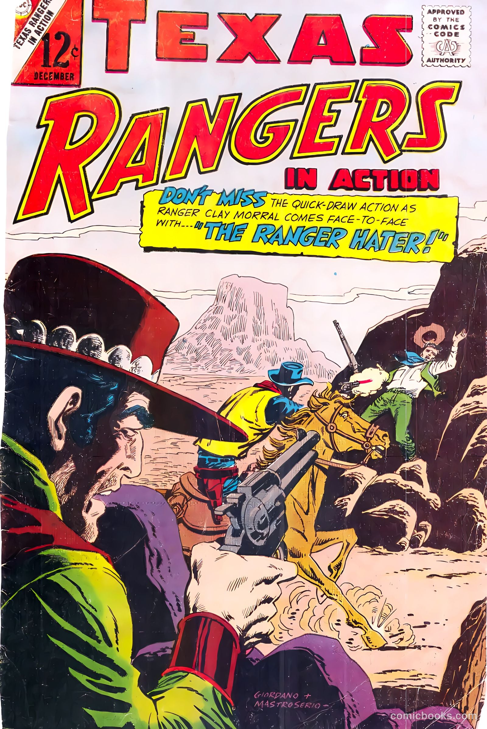 Texas Rangers in Action #58 — page 1 of 36