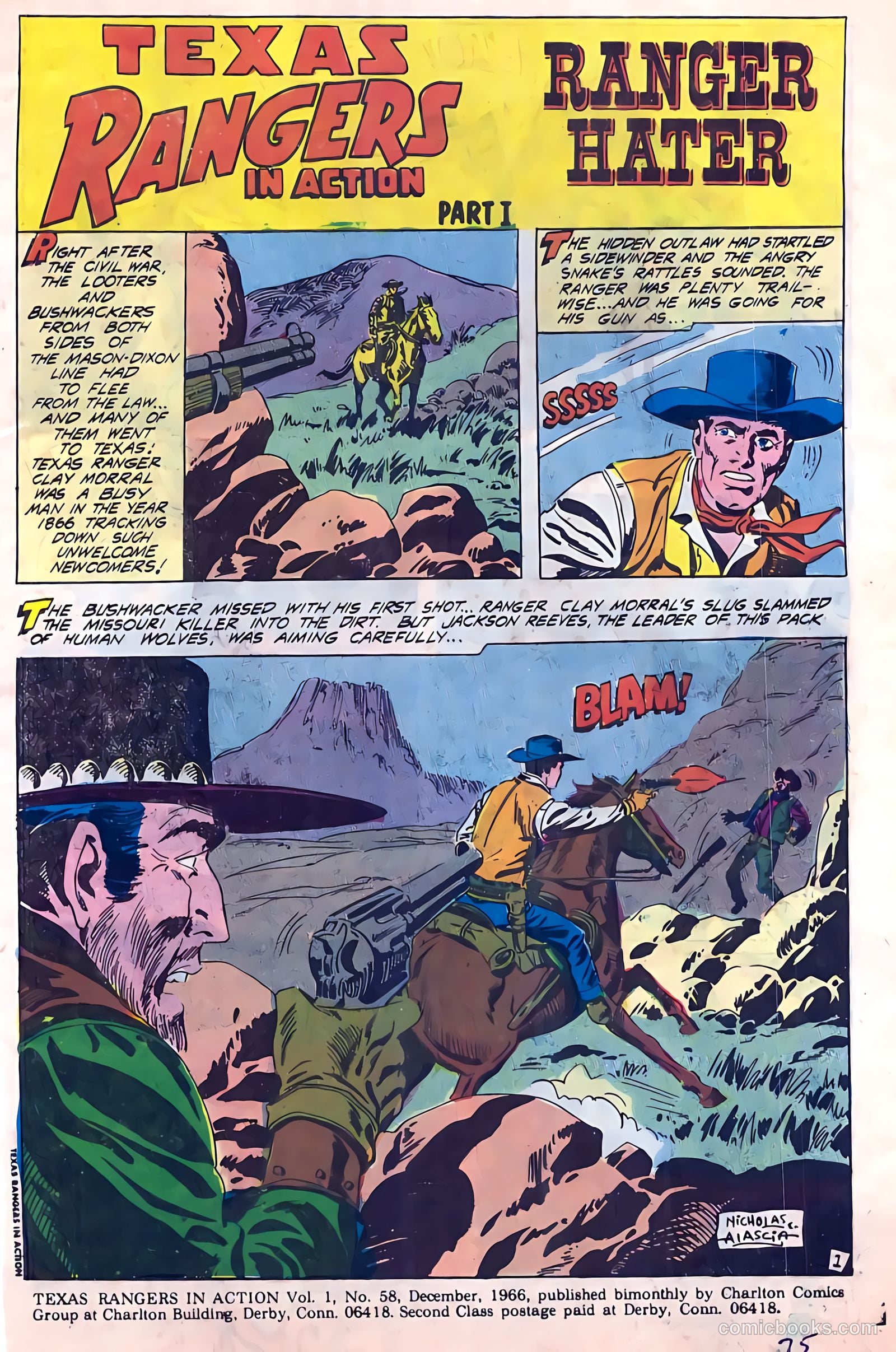 Texas Rangers in Action #58 — page 3 of 36