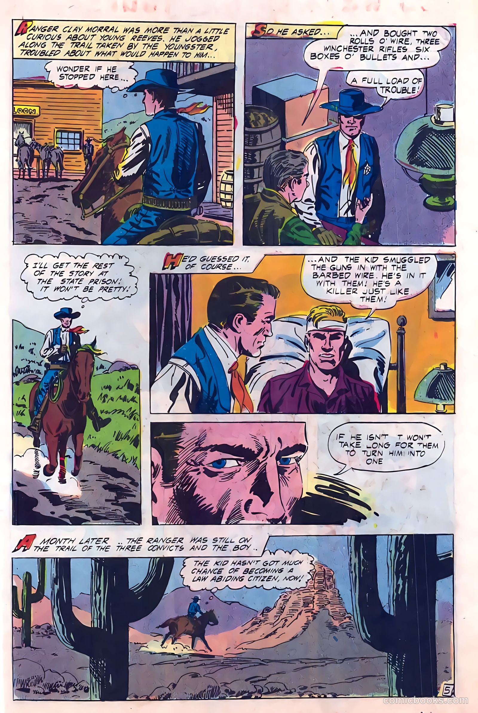 Texas Rangers in Action #58 — page 19 of 36
