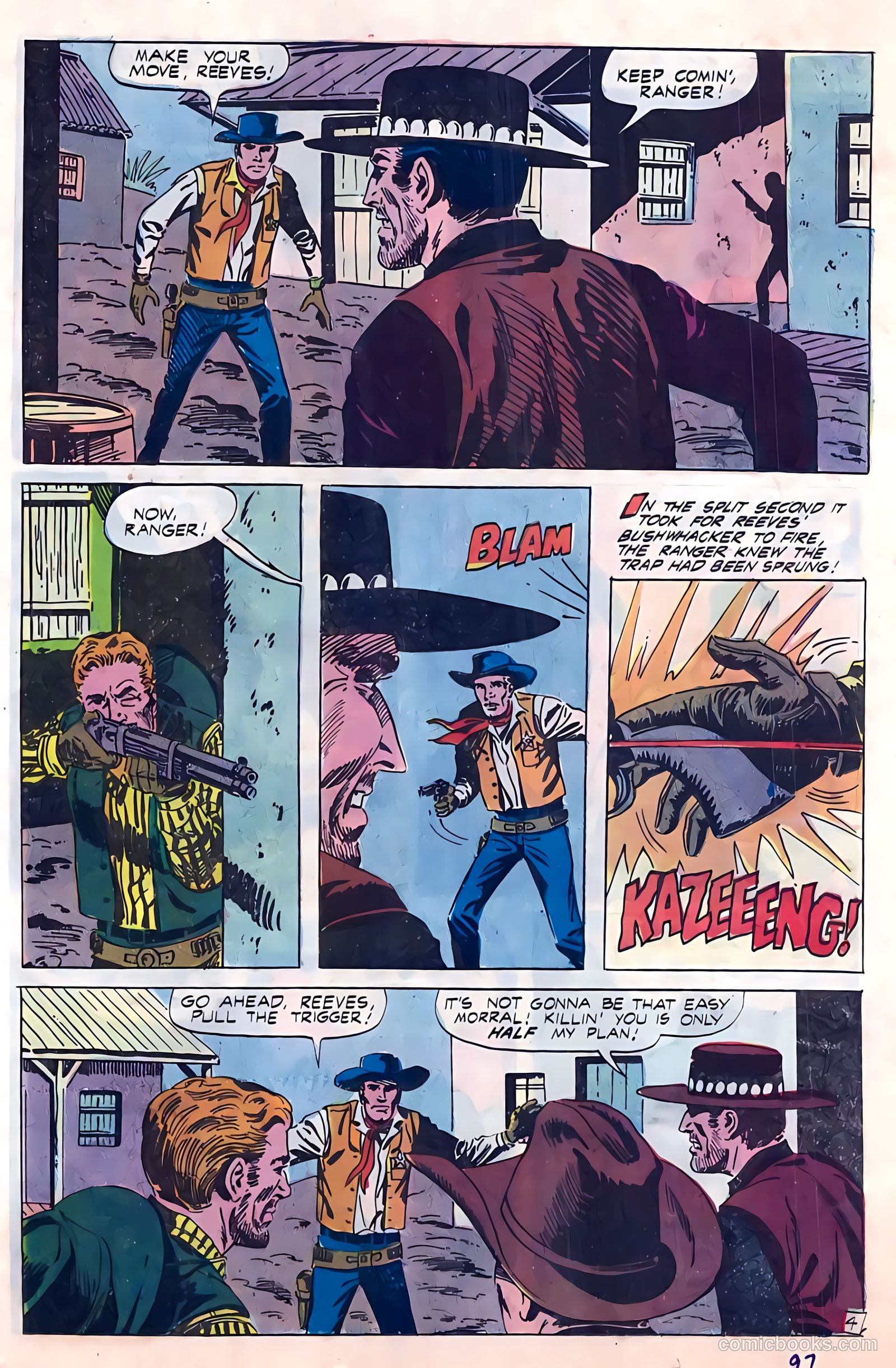 Texas Rangers in Action #58 — page 25 of 36