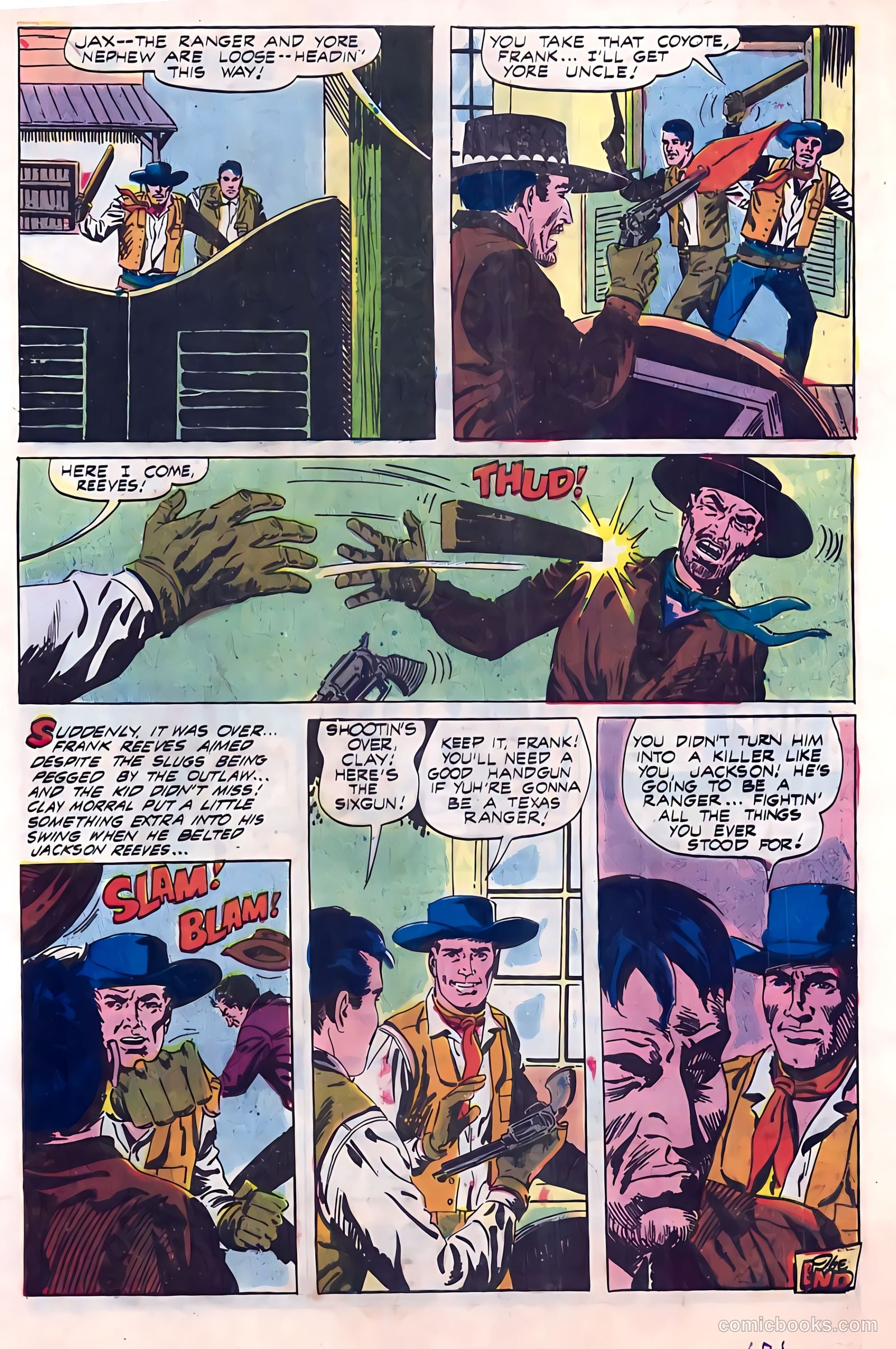 Texas Rangers in Action #58 — page 29 of 36
