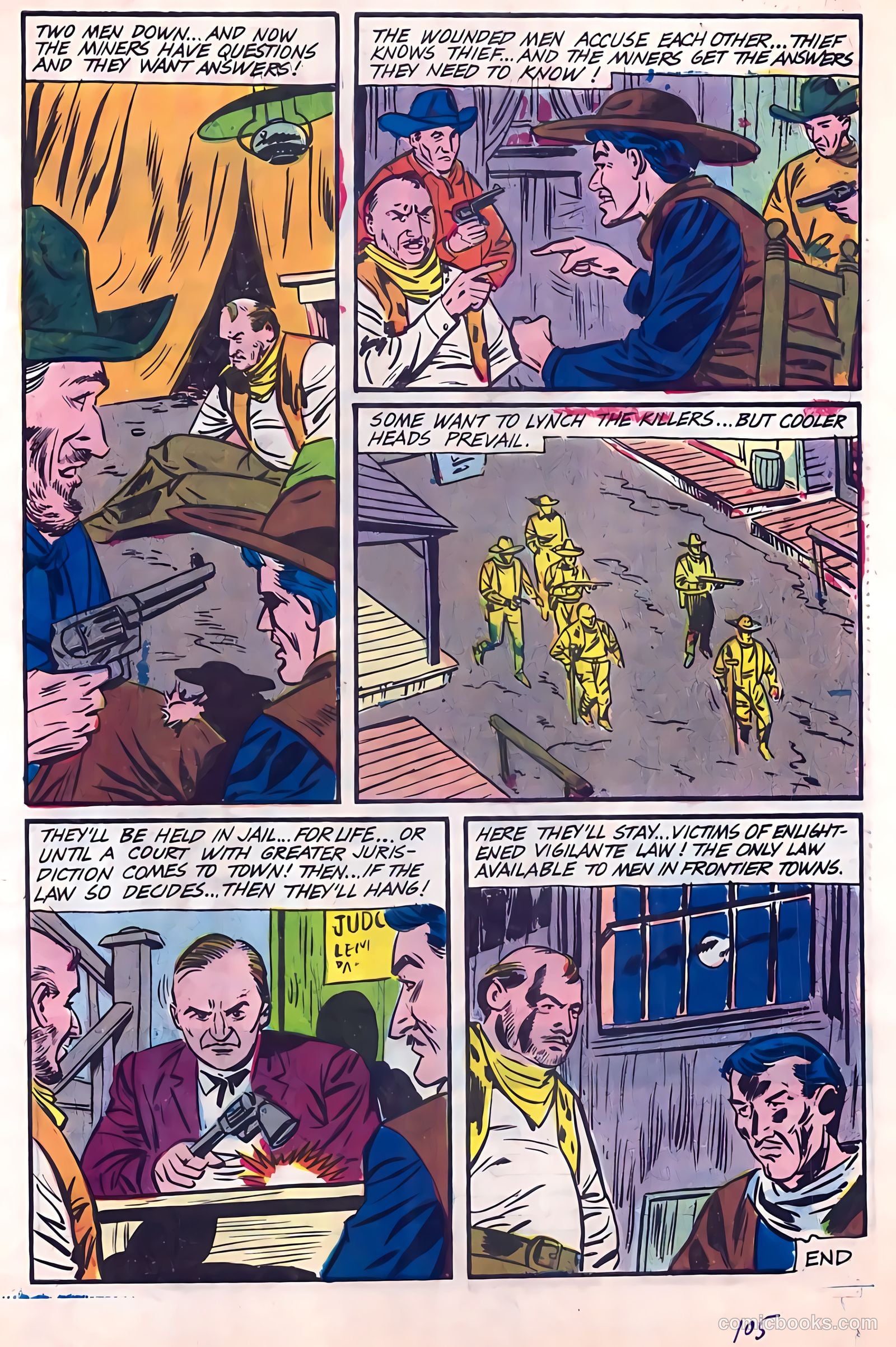 Texas Rangers in Action #58 — page 33 of 36