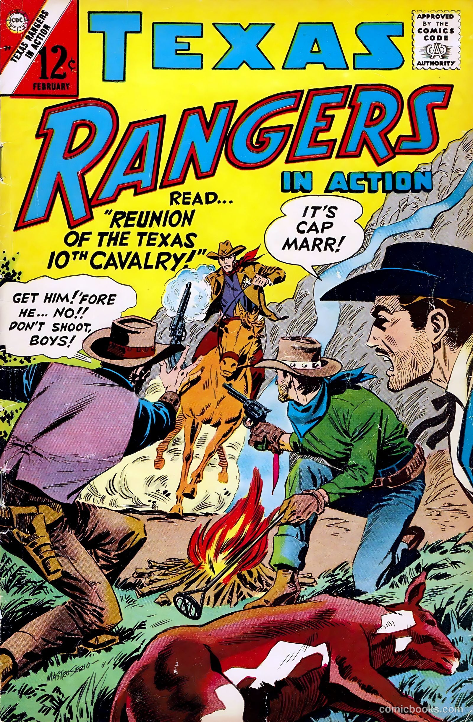 Texas Rangers in Action #59 — page 1 of 36