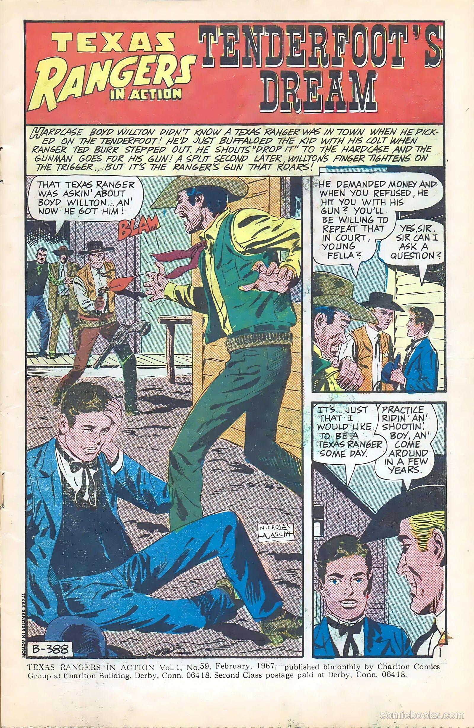 Texas Rangers in Action #59 — page 3 of 36