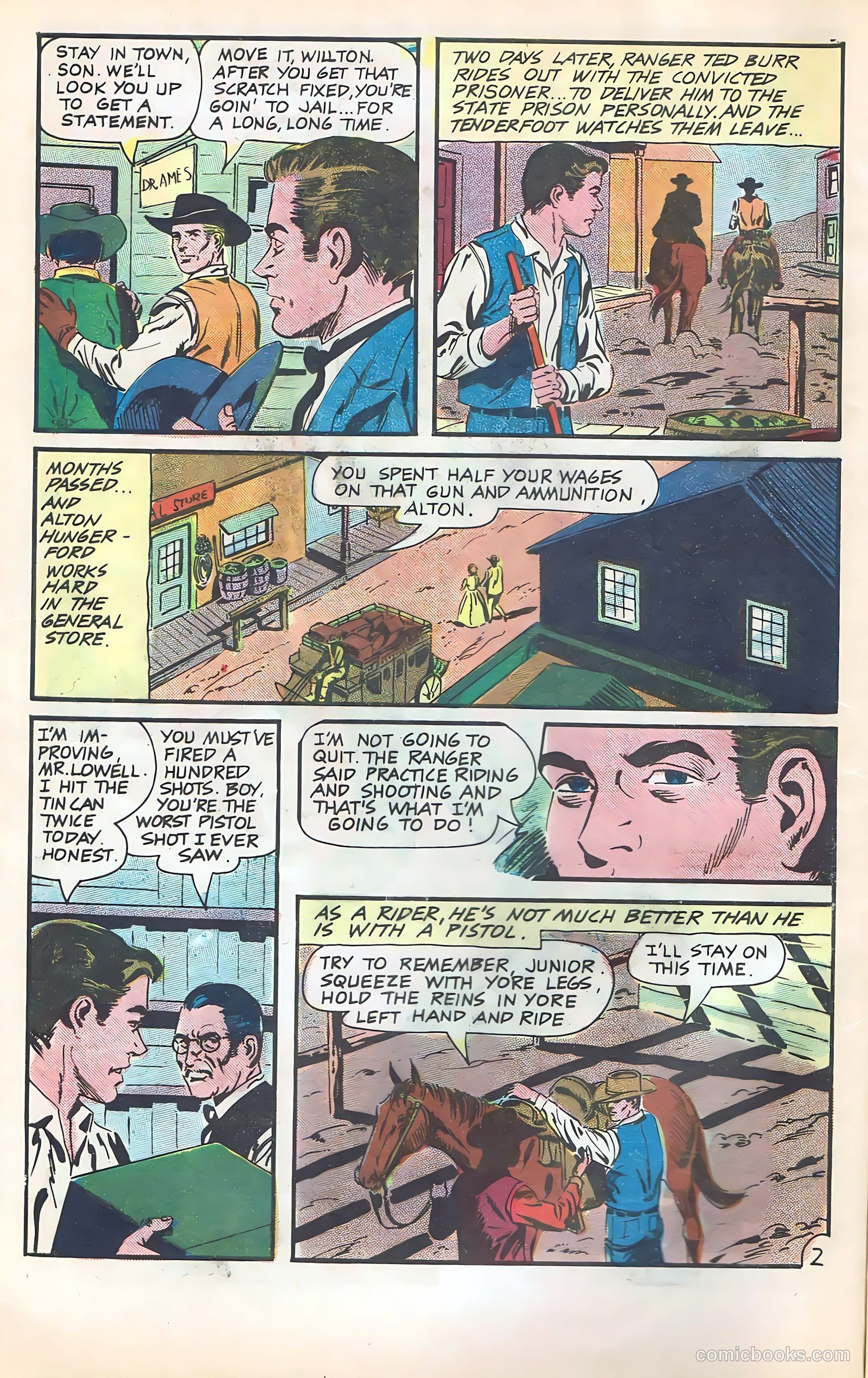 Texas Rangers in Action #59 — page 4 of 36
