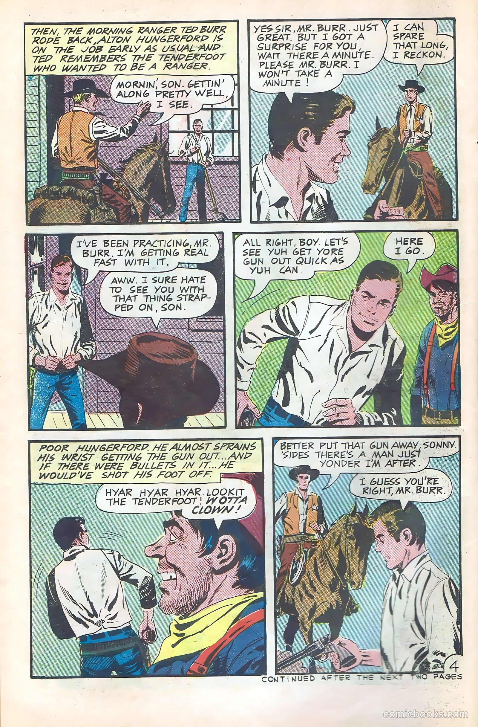 Texas Rangers in Action #59 — page 6 of 36