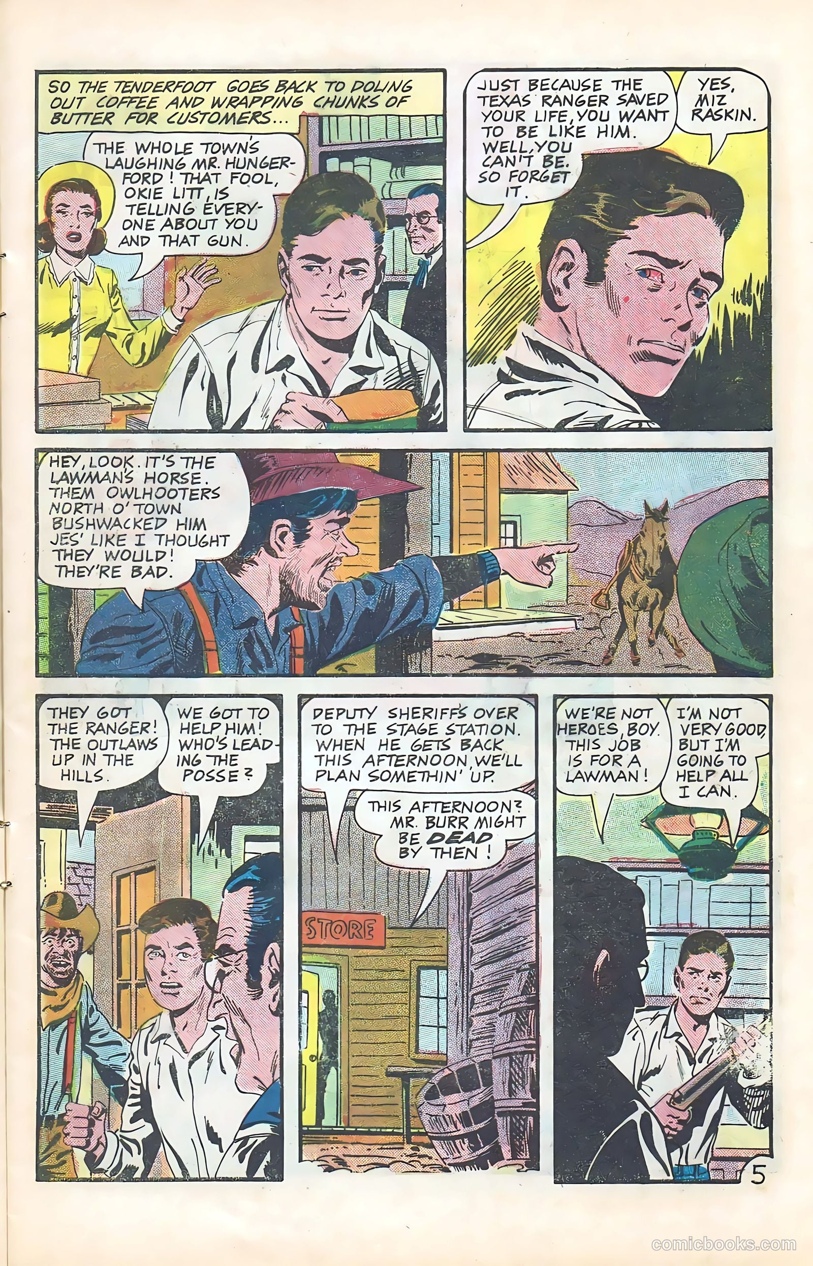 Texas Rangers in Action #59 — page 9 of 36
