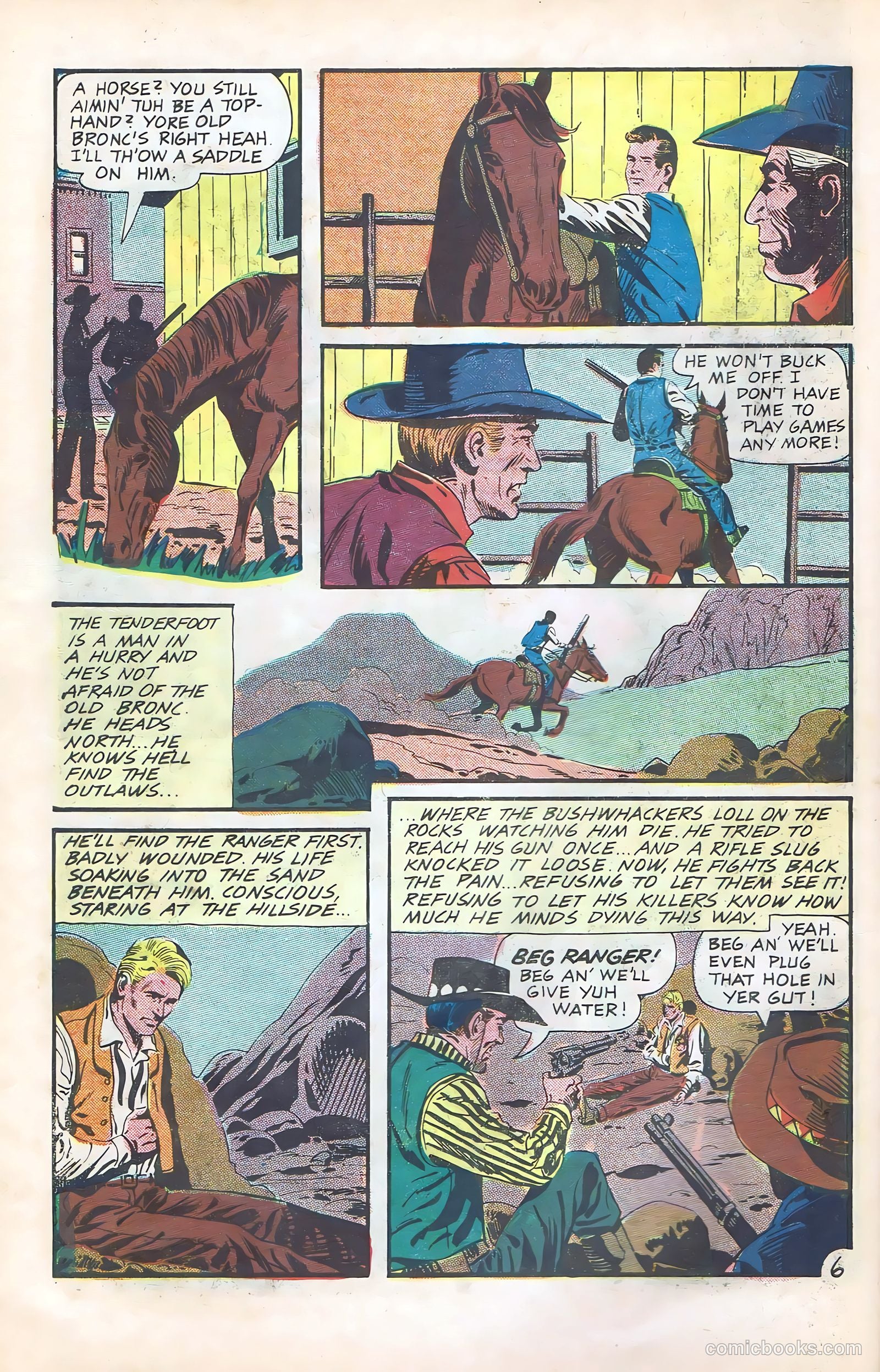 Texas Rangers in Action #59 — page 10 of 36