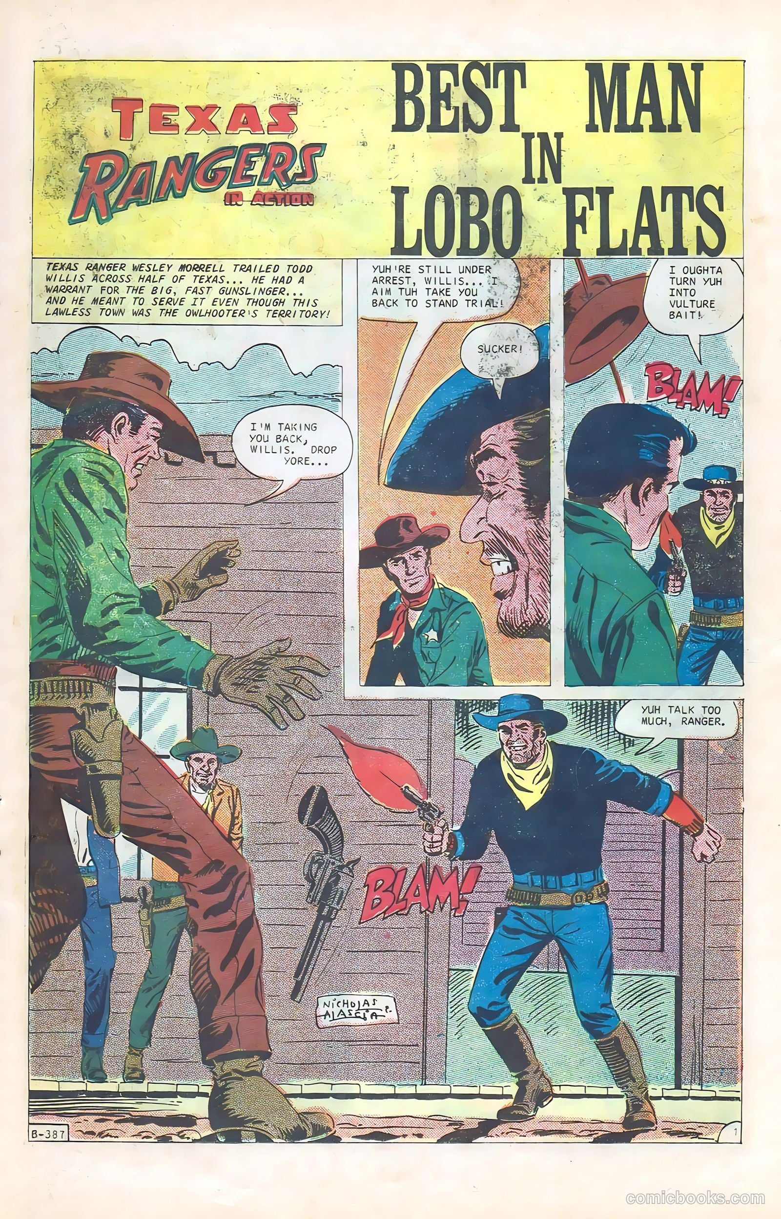 Texas Rangers in Action #59 — page 15 of 36