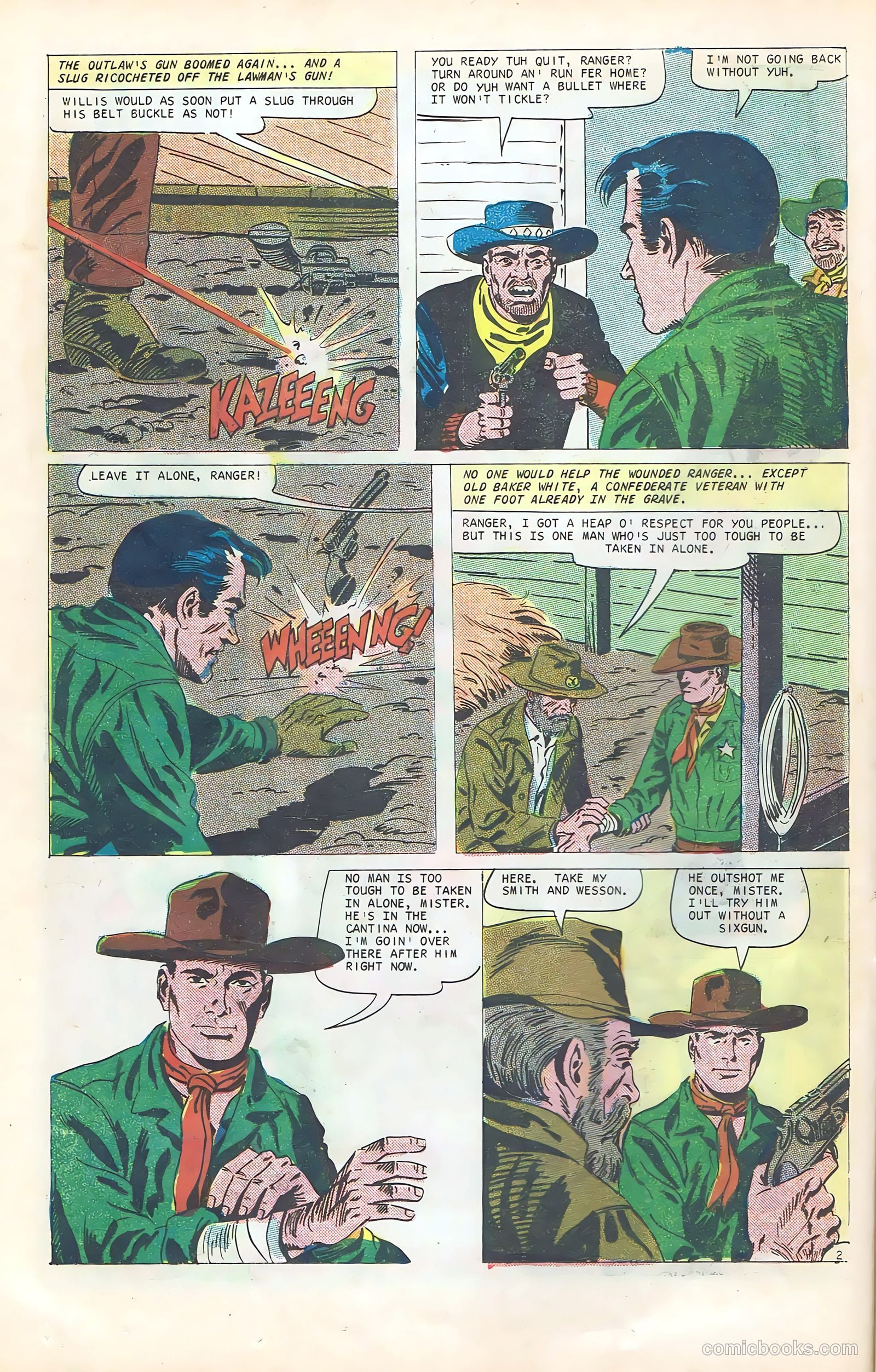 Texas Rangers in Action #59 — page 16 of 36
