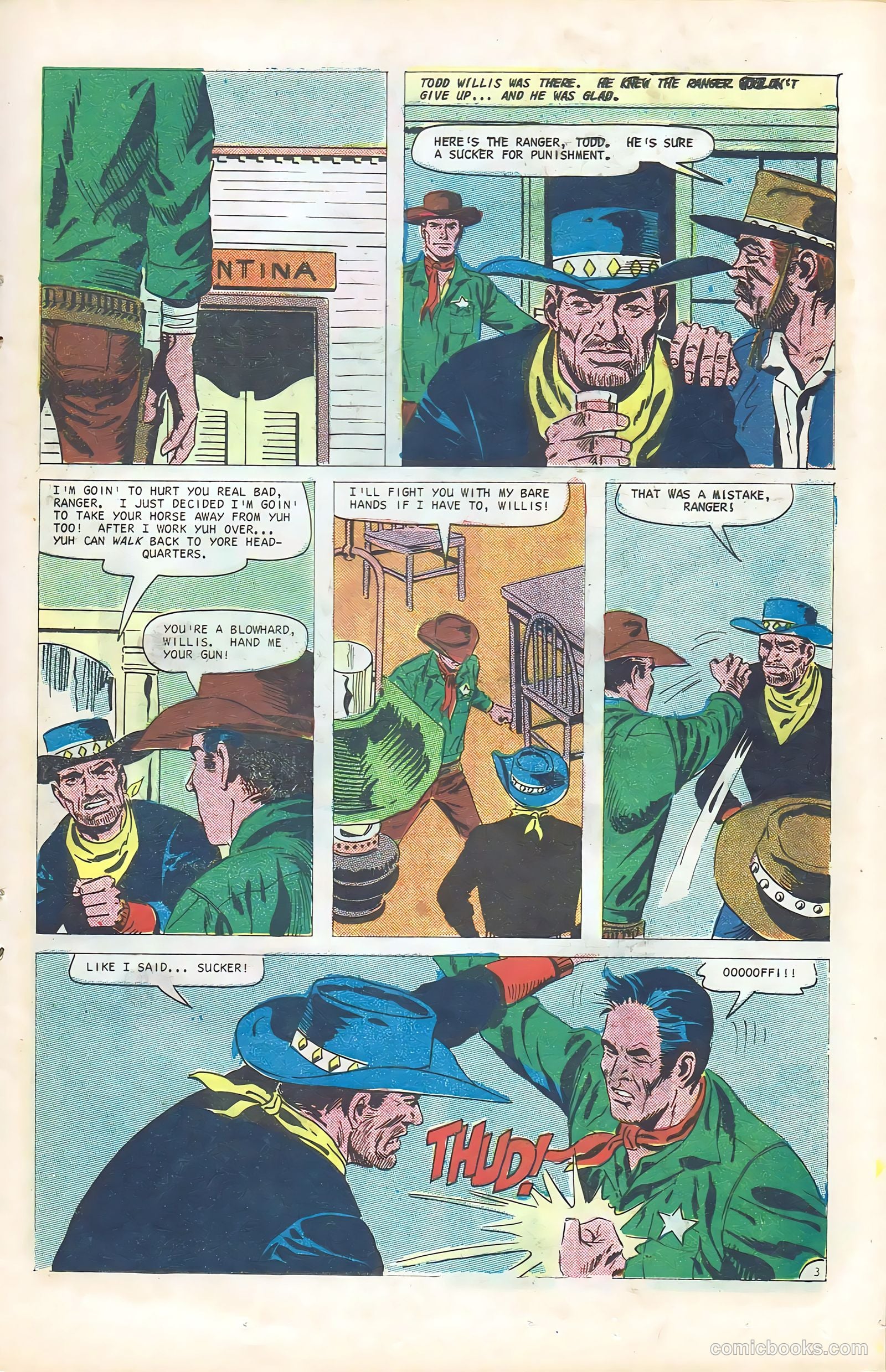 Texas Rangers in Action #59 — page 17 of 36