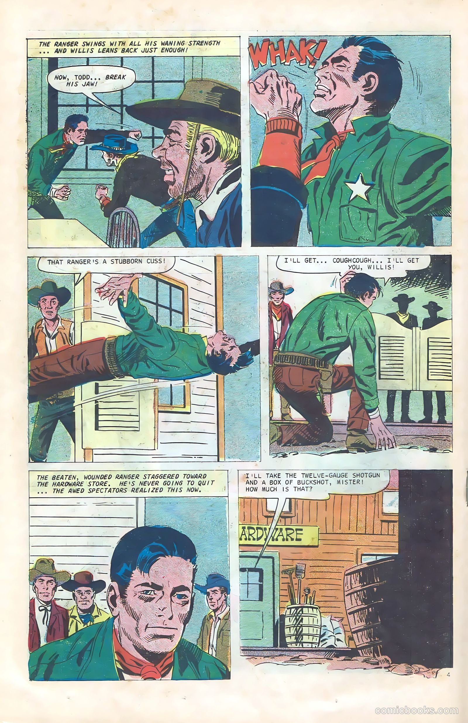 Texas Rangers in Action #59 — page 18 of 36