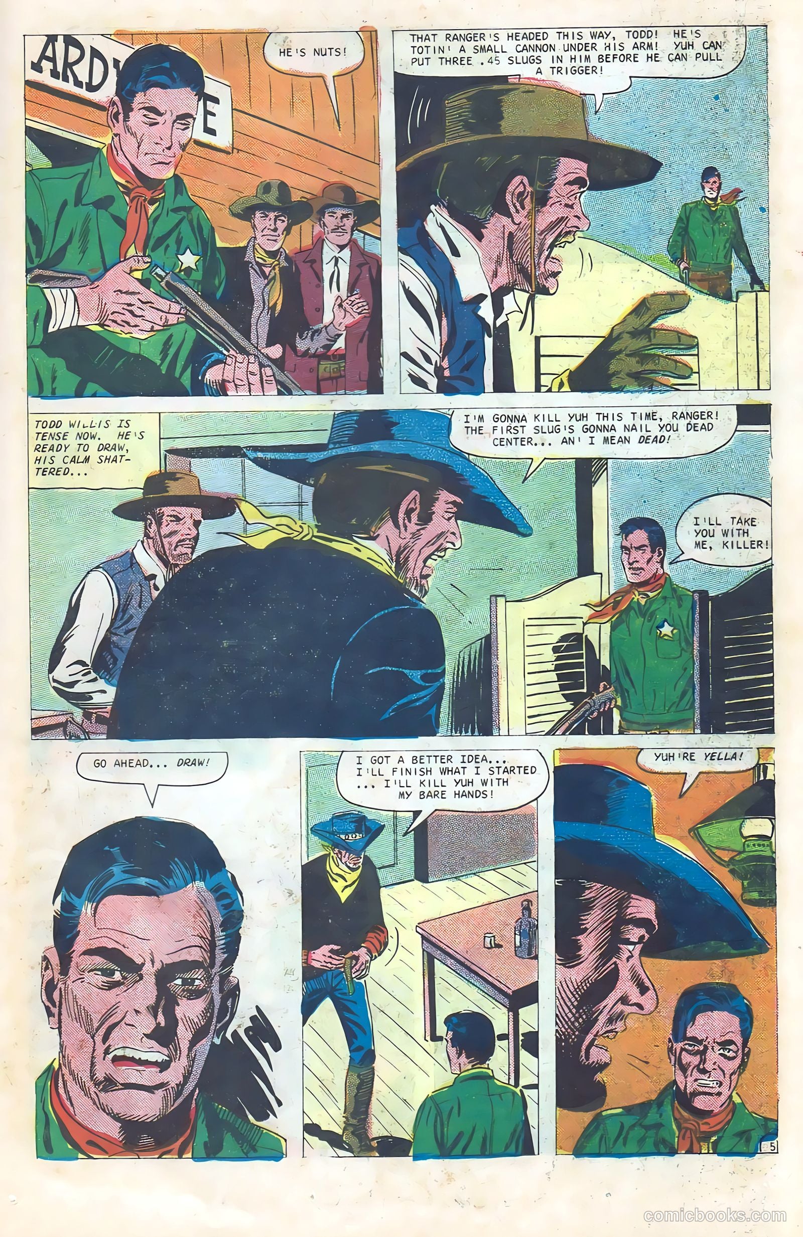 Texas Rangers in Action #59 — page 19 of 36