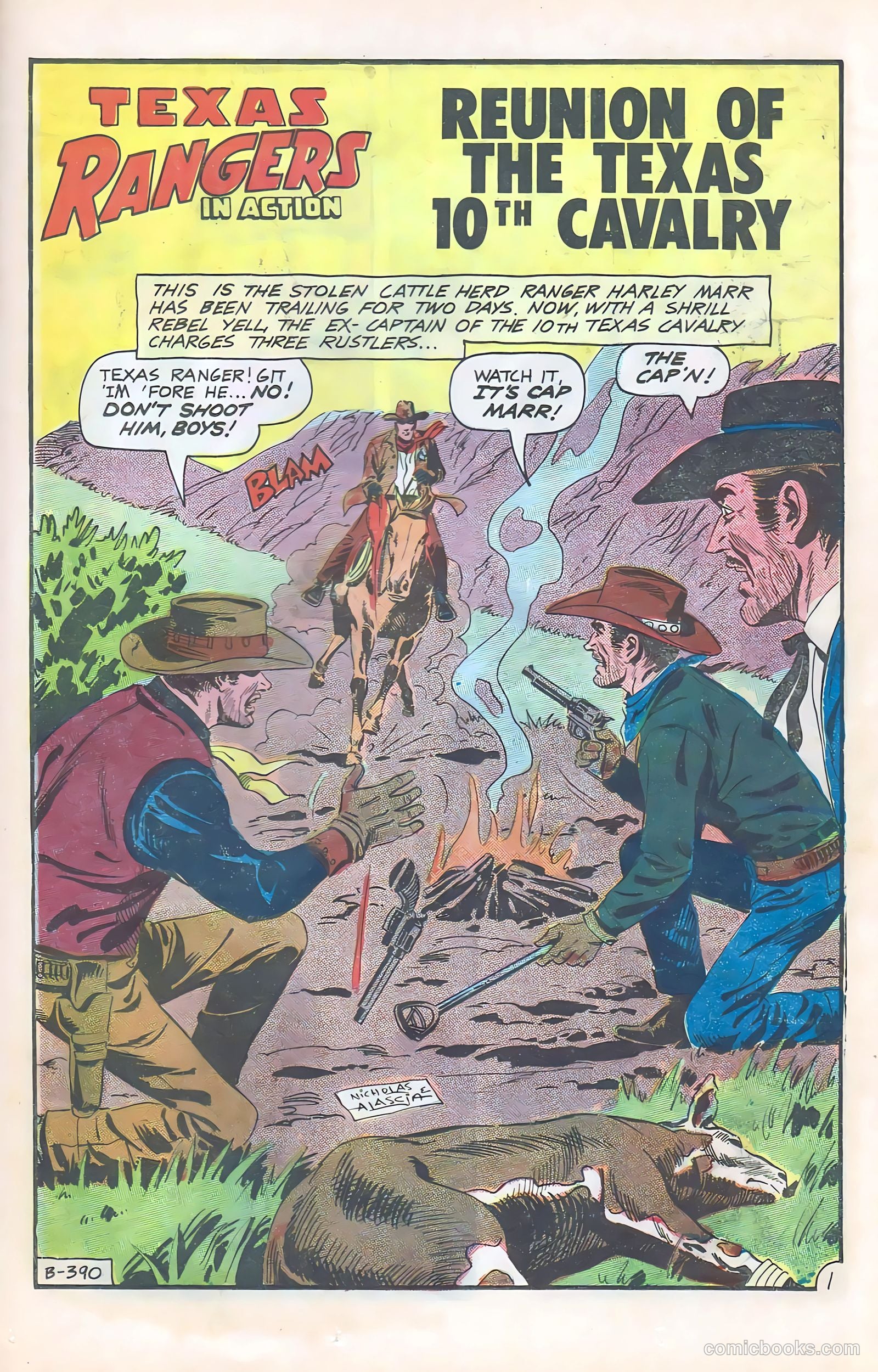 Texas Rangers in Action #59 — page 25 of 36