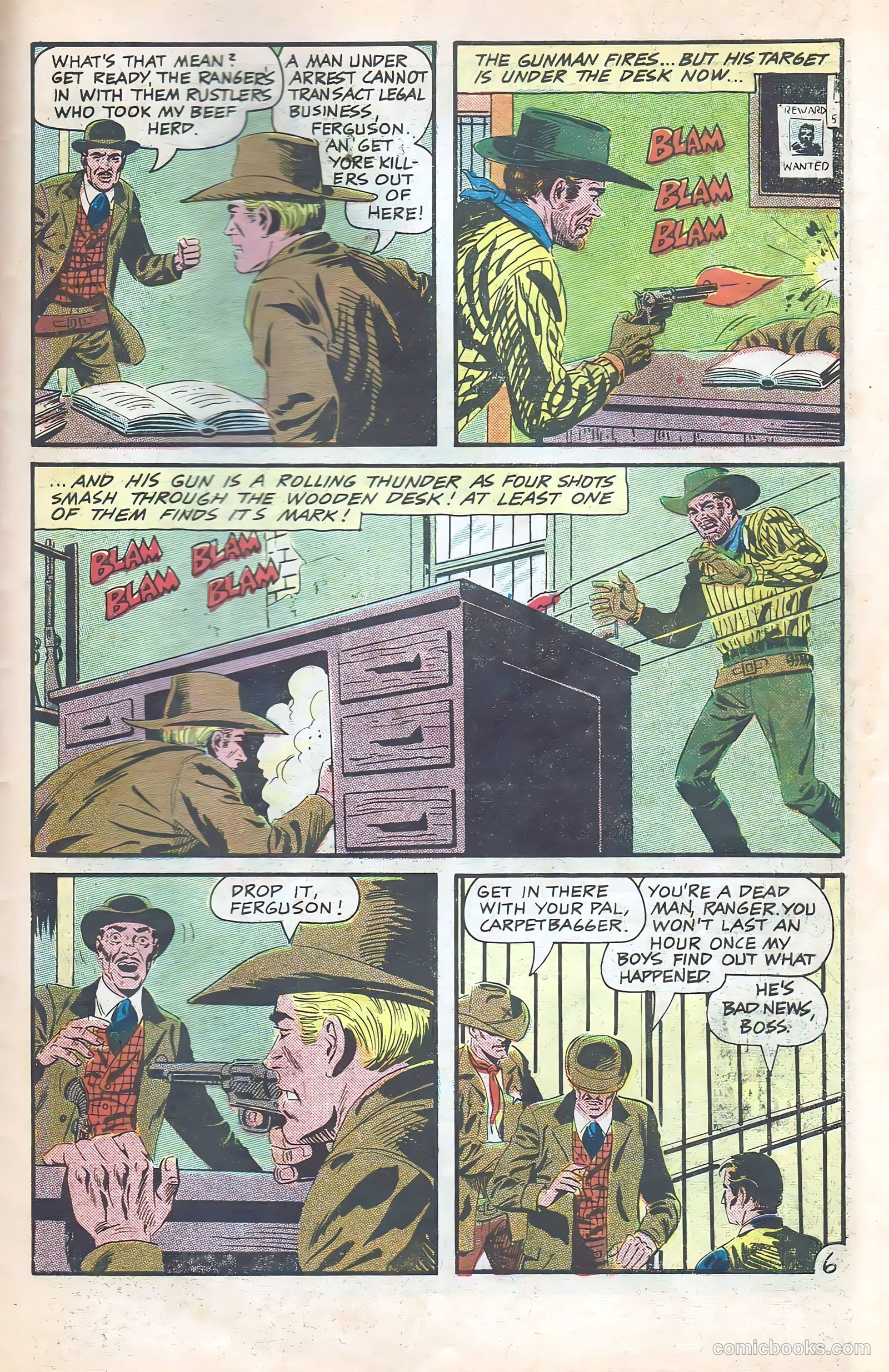 Texas Rangers in Action #59 — page 31 of 36