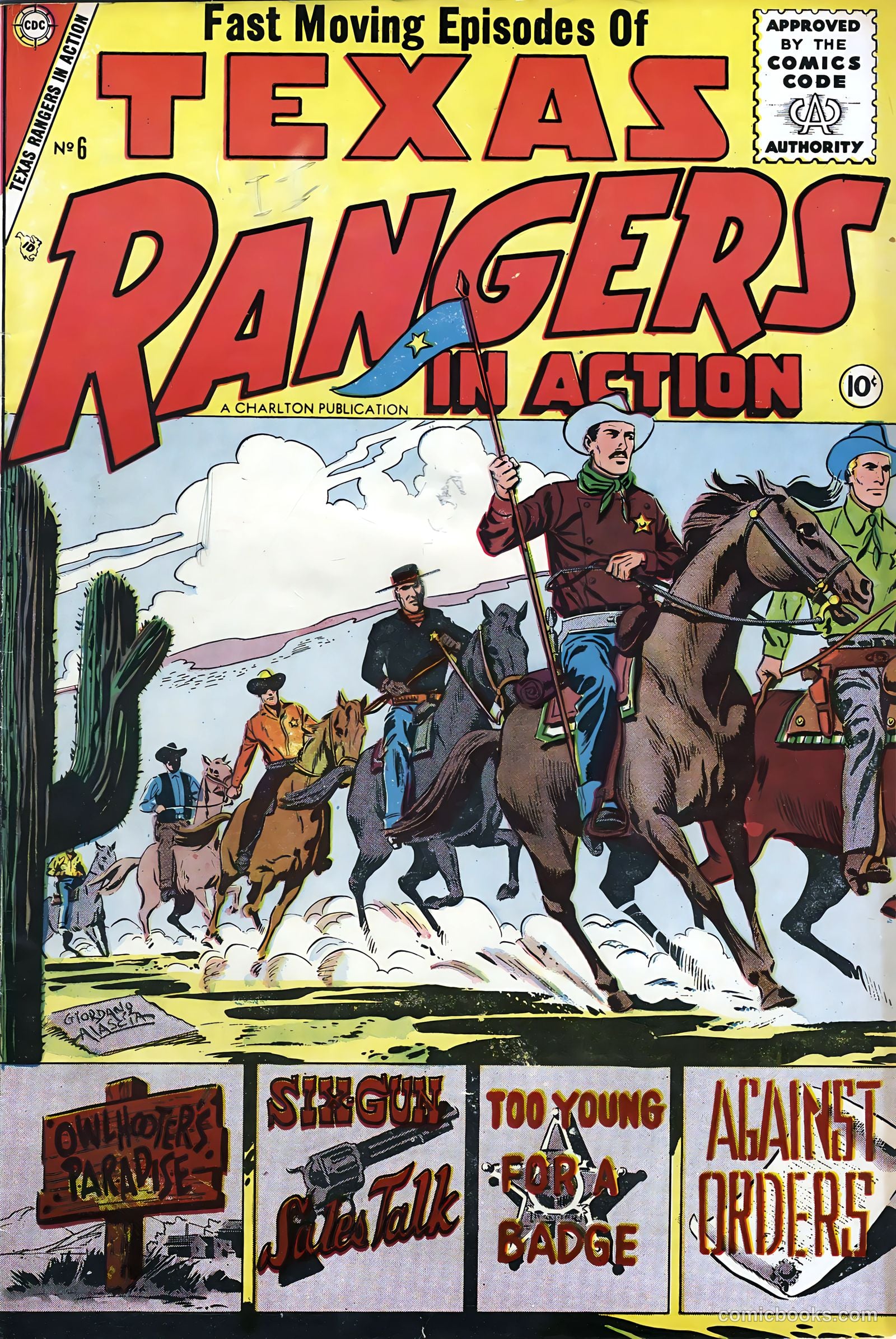 Texas Rangers in Action #6 — page 1 of 36
