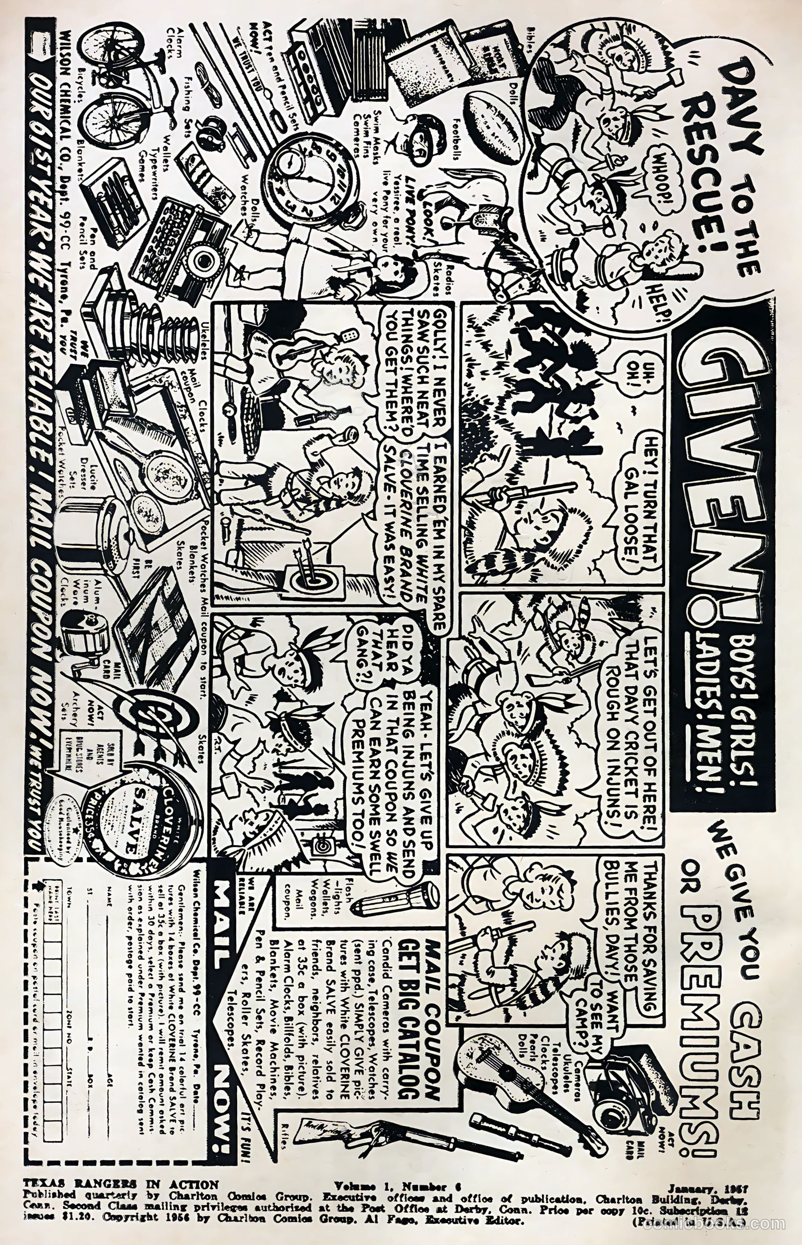Texas Rangers in Action #6 — page 2 of 36