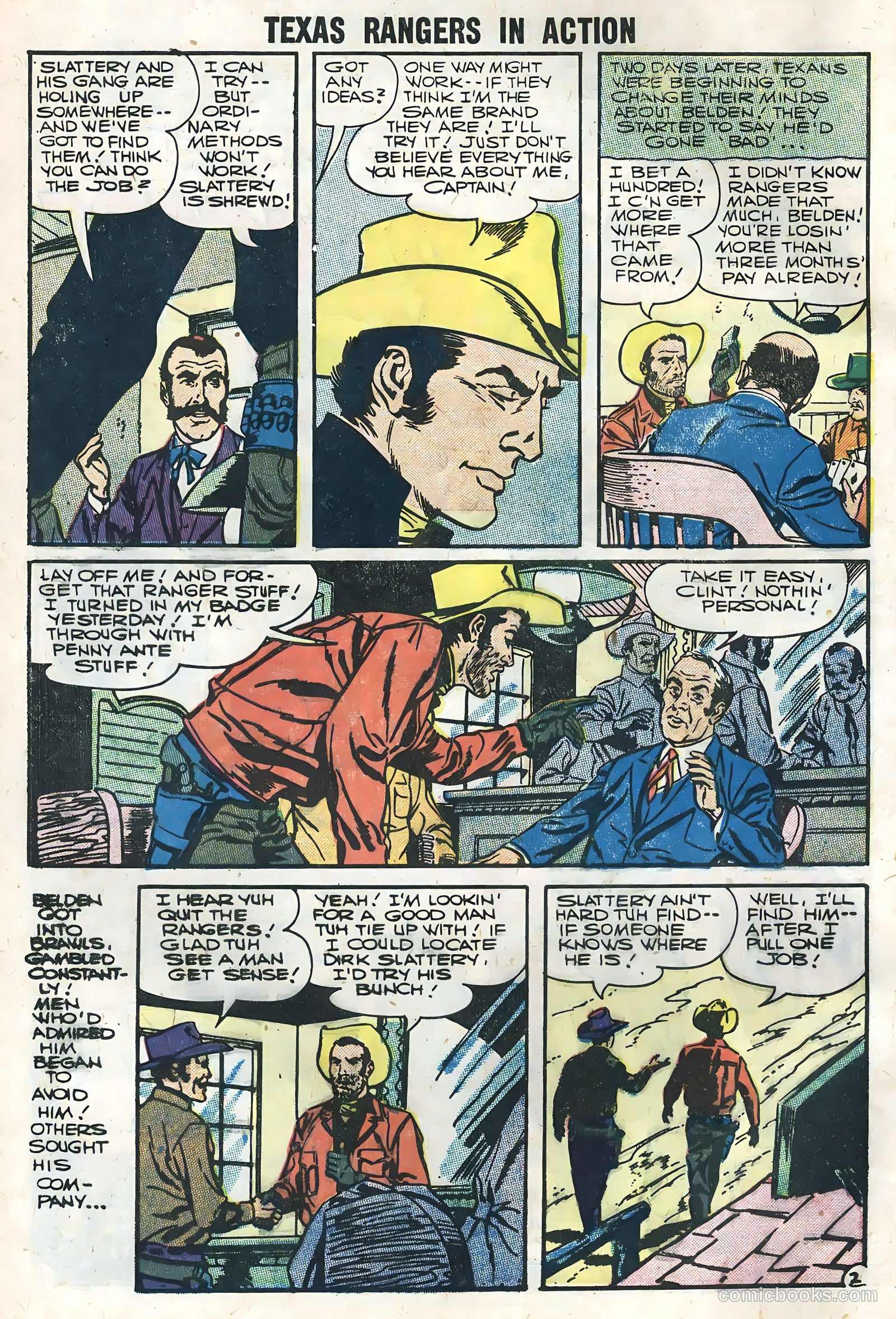 Texas Rangers in Action #6 — page 4 of 36