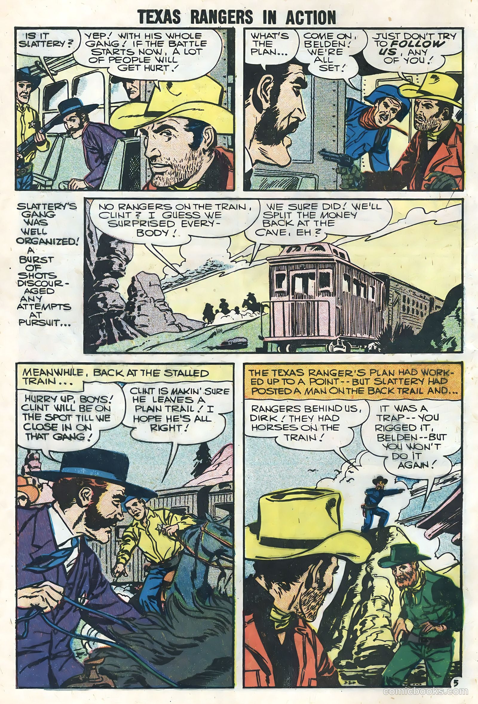 Texas Rangers in Action #6 — page 8 of 36