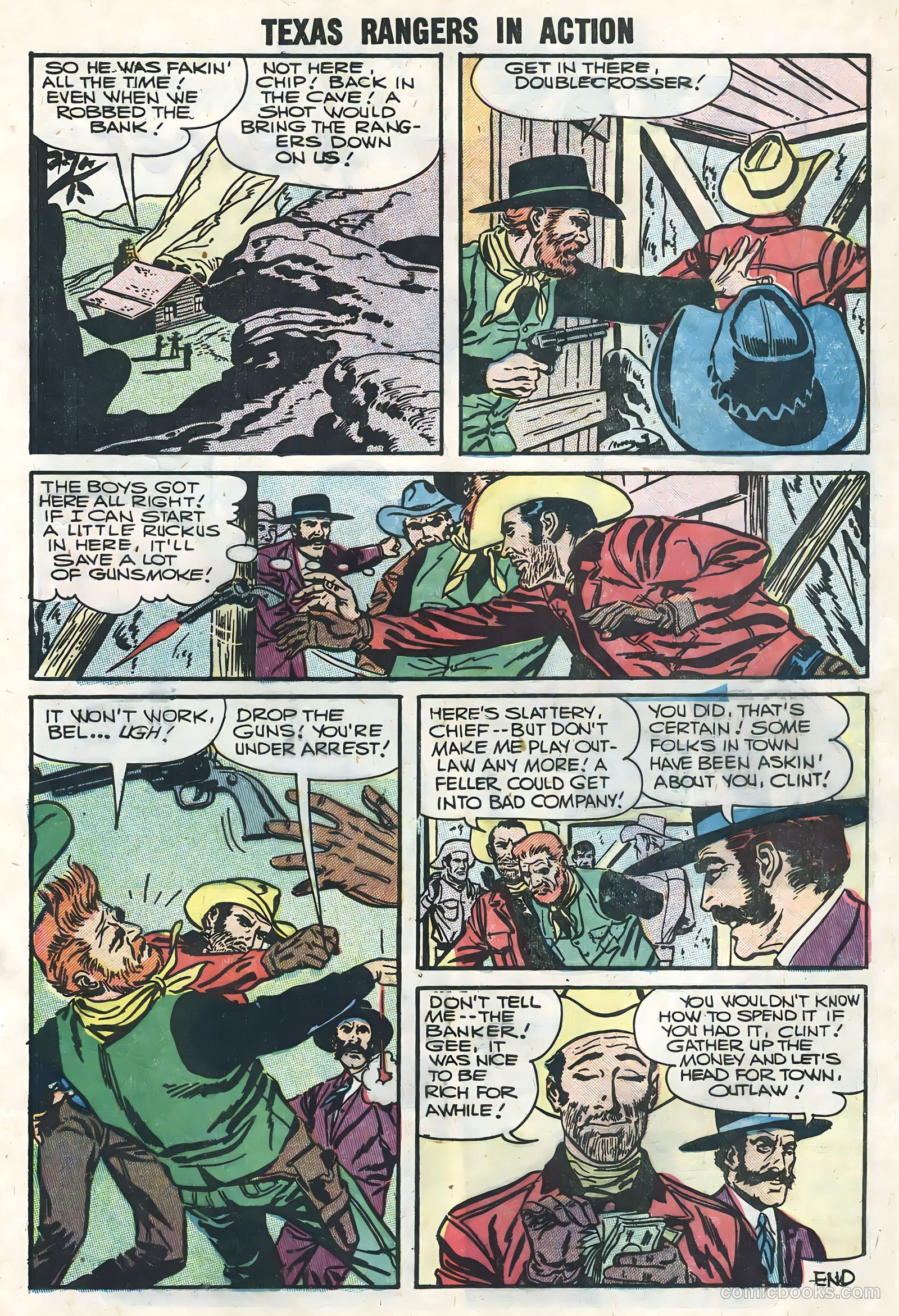 Texas Rangers in Action #6 — page 9 of 36