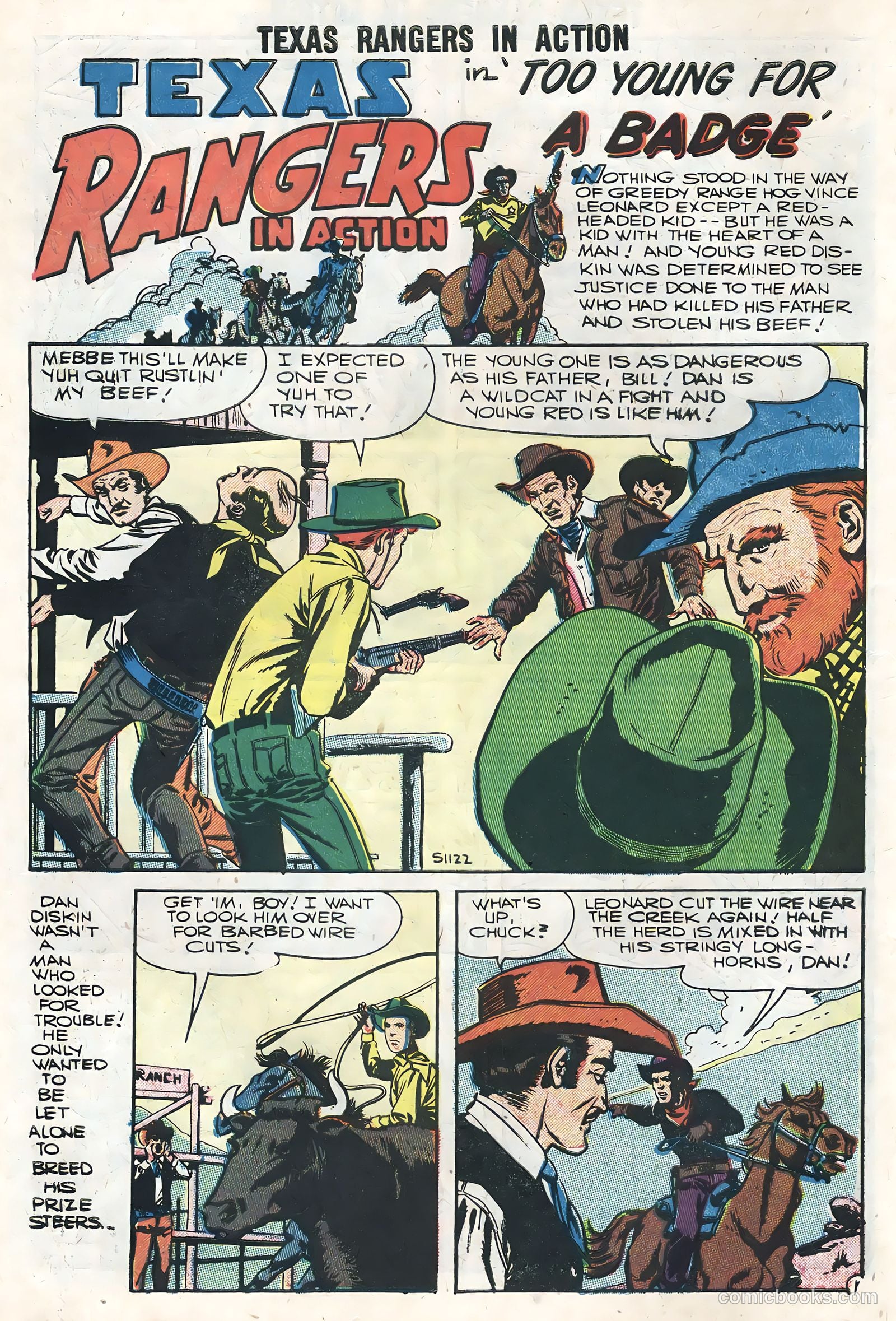 Texas Rangers in Action #6 — page 10 of 36