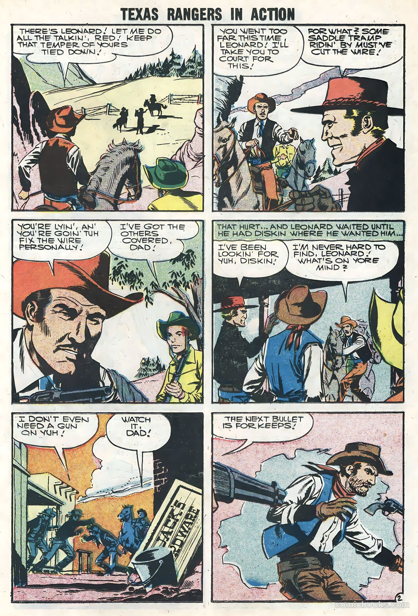 Texas Rangers in Action #6 — page 11 of 36