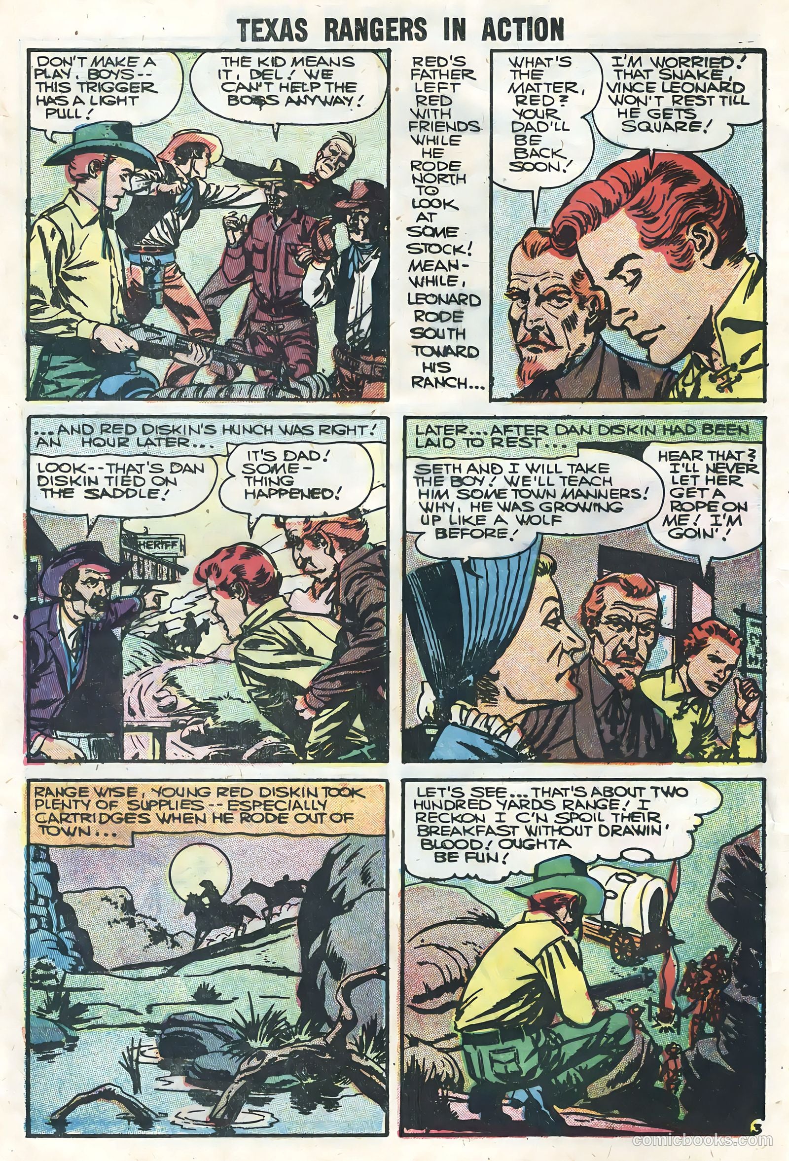Texas Rangers in Action #6 — page 12 of 36