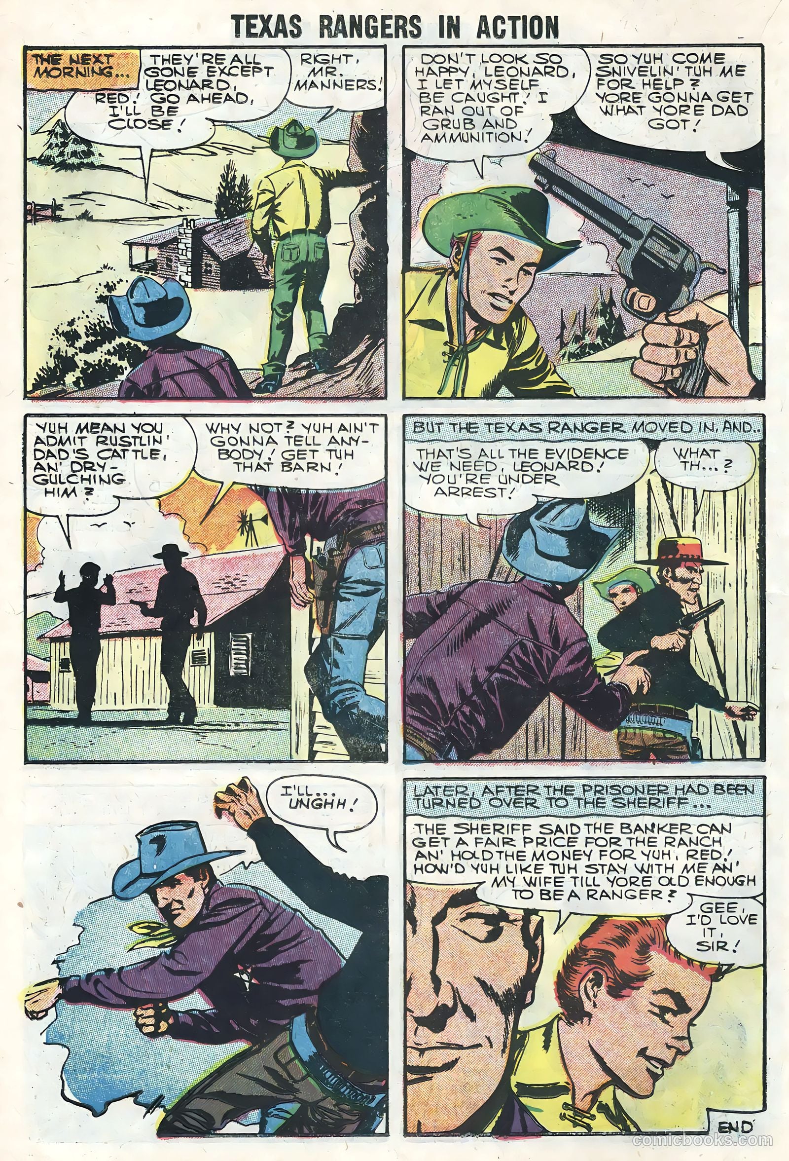 Texas Rangers in Action #6 — page 14 of 36
