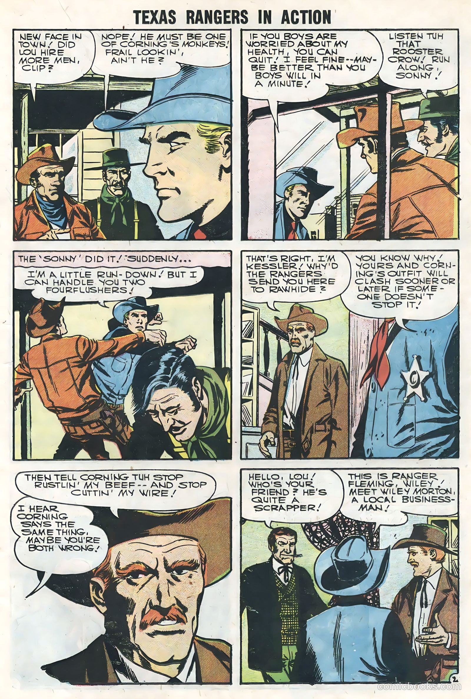 Texas Rangers in Action #6 — page 19 of 36