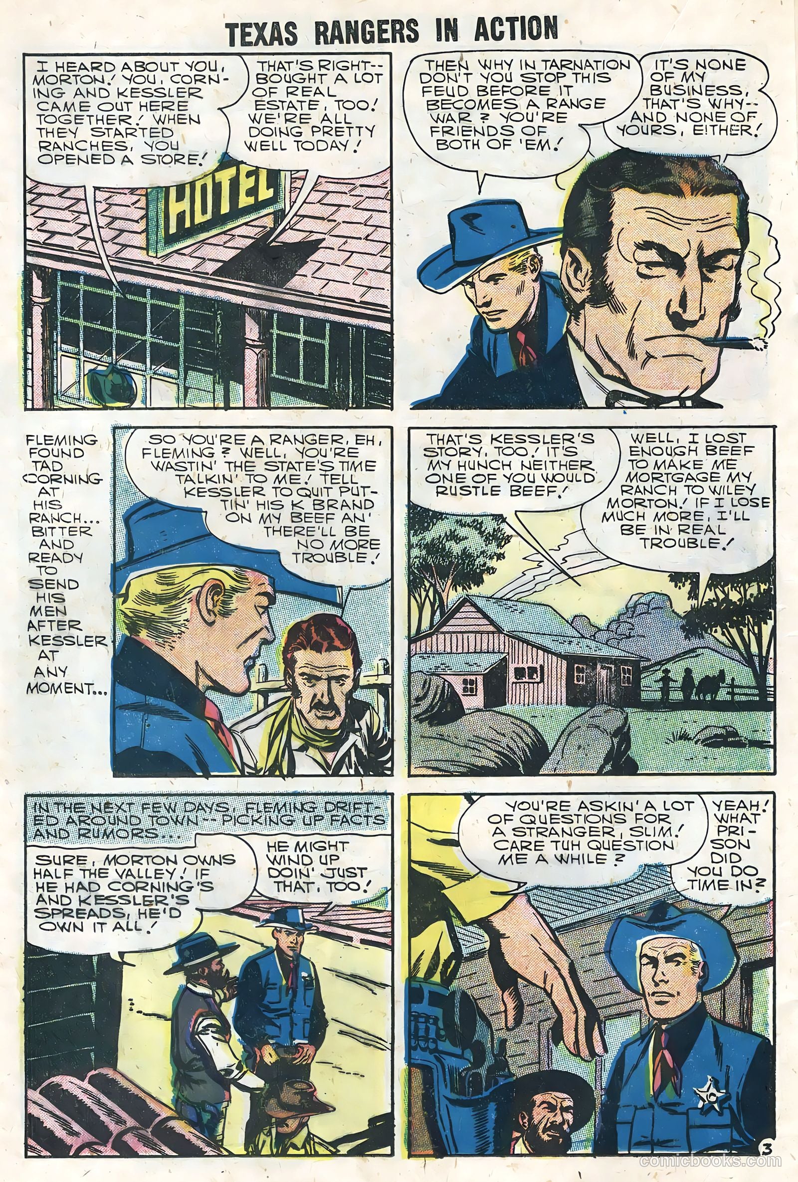 Texas Rangers in Action #6 — page 20 of 36