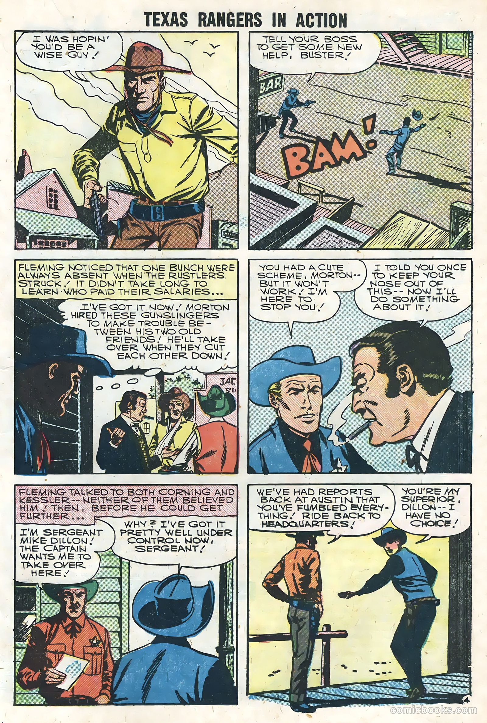 Texas Rangers in Action #6 — page 21 of 36