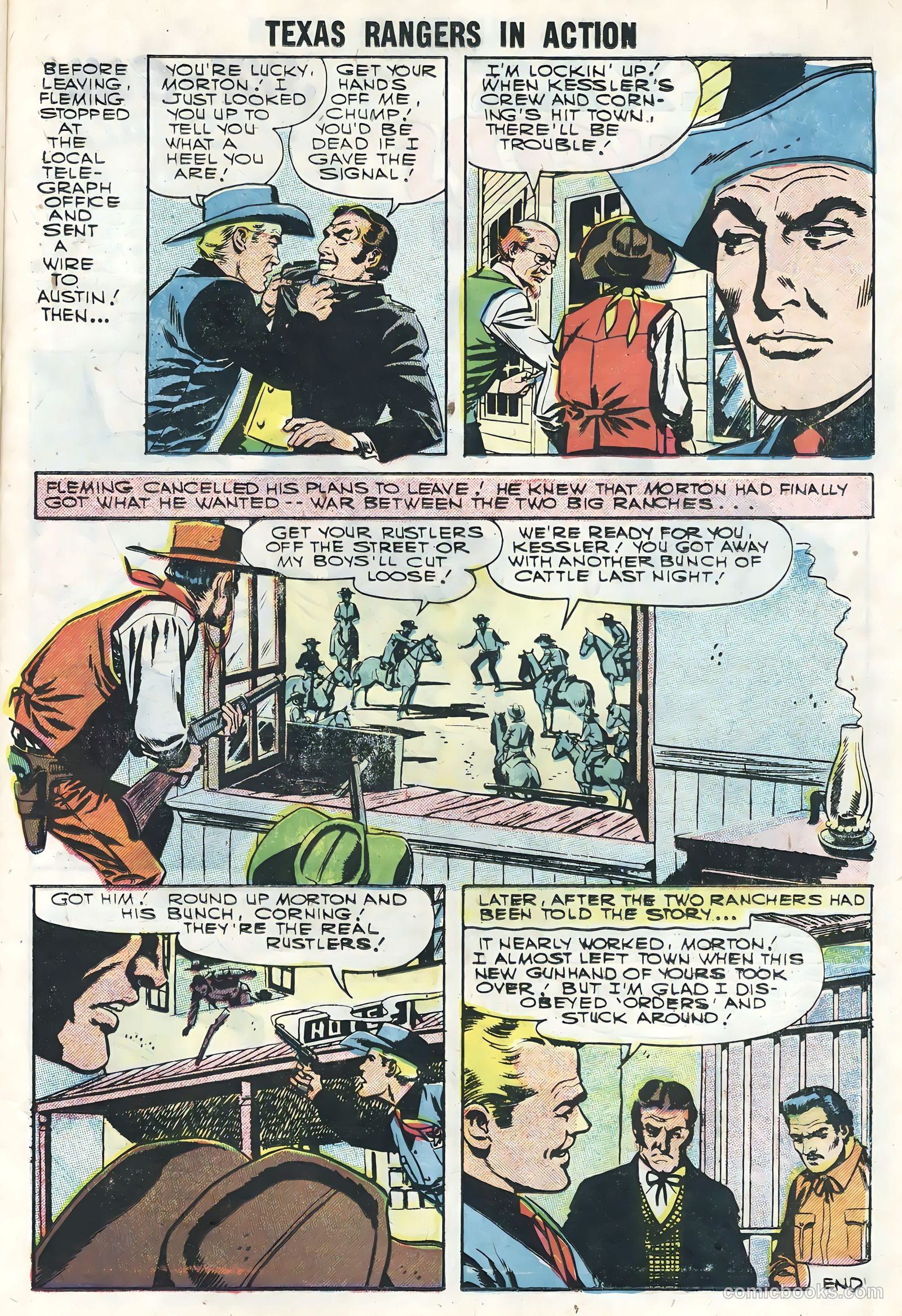 Texas Rangers in Action #6 — page 23 of 36