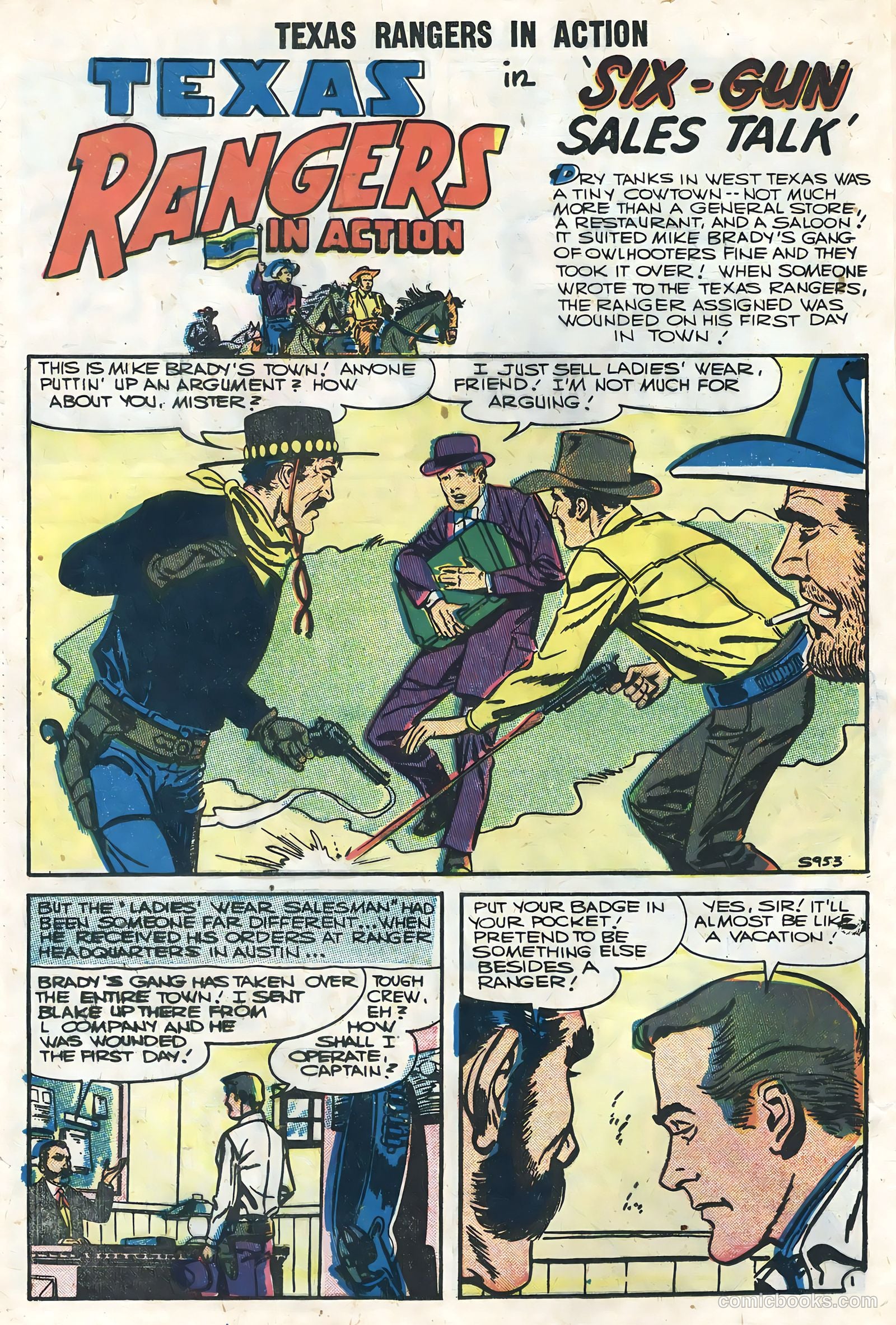 Texas Rangers in Action #6 — page 24 of 36
