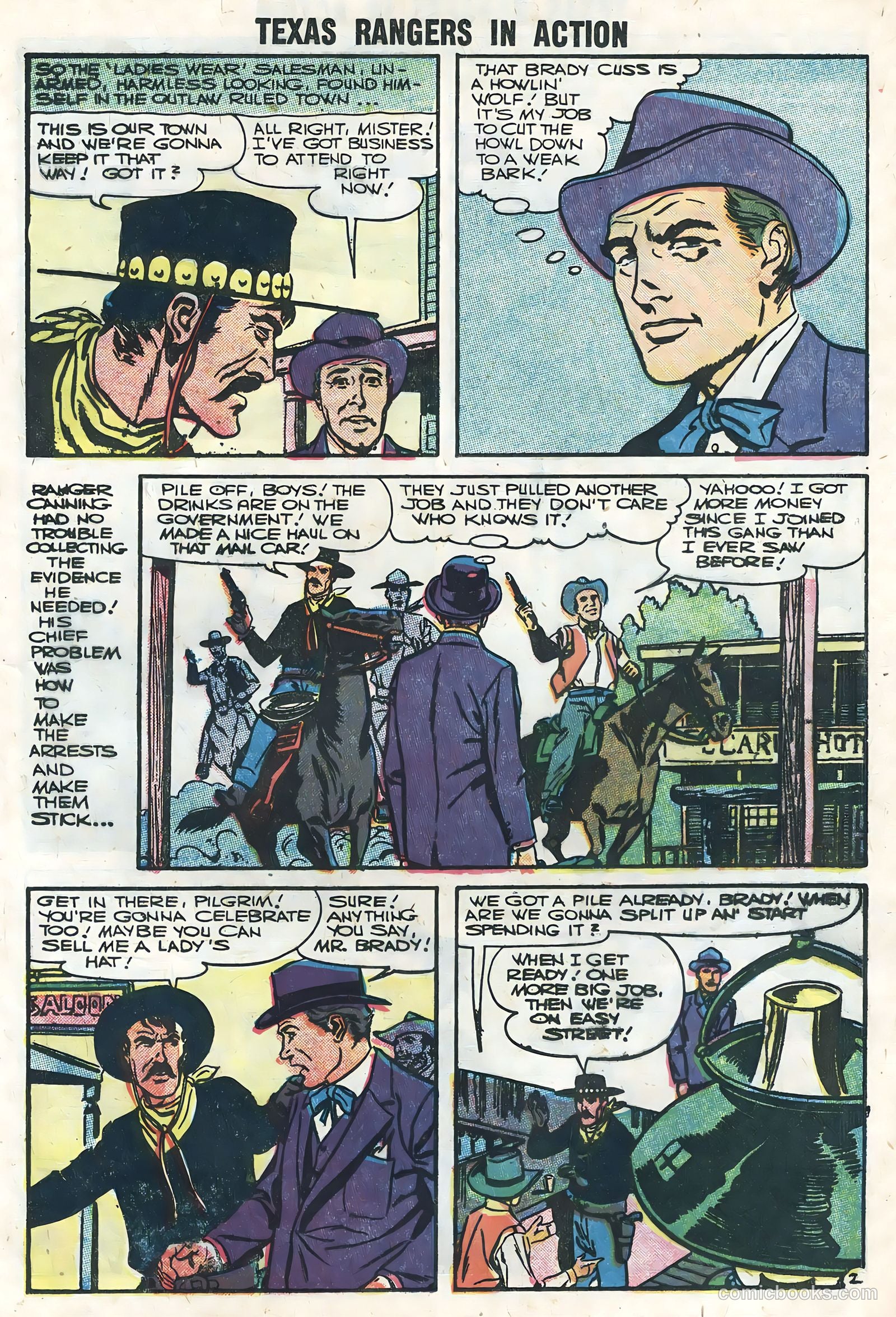 Texas Rangers in Action #6 — page 25 of 36