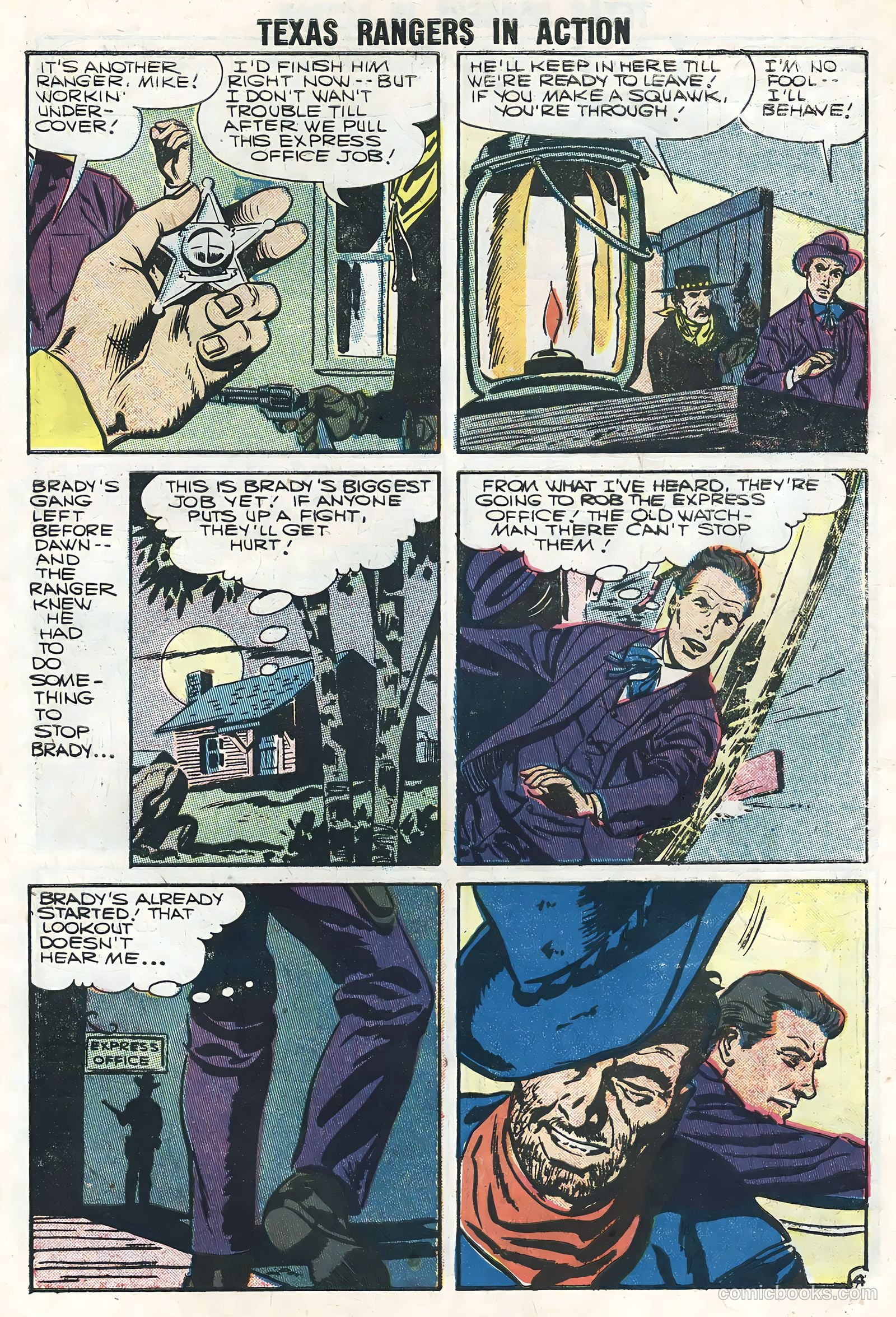 Texas Rangers in Action #6 — page 27 of 36