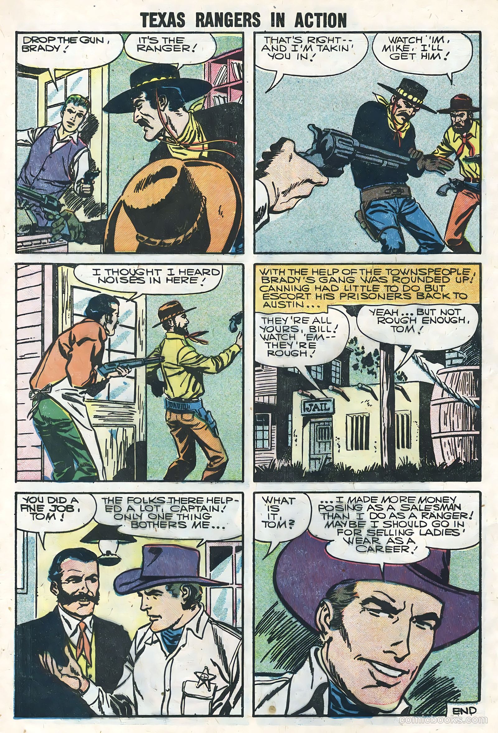 Texas Rangers in Action #6 — page 28 of 36
