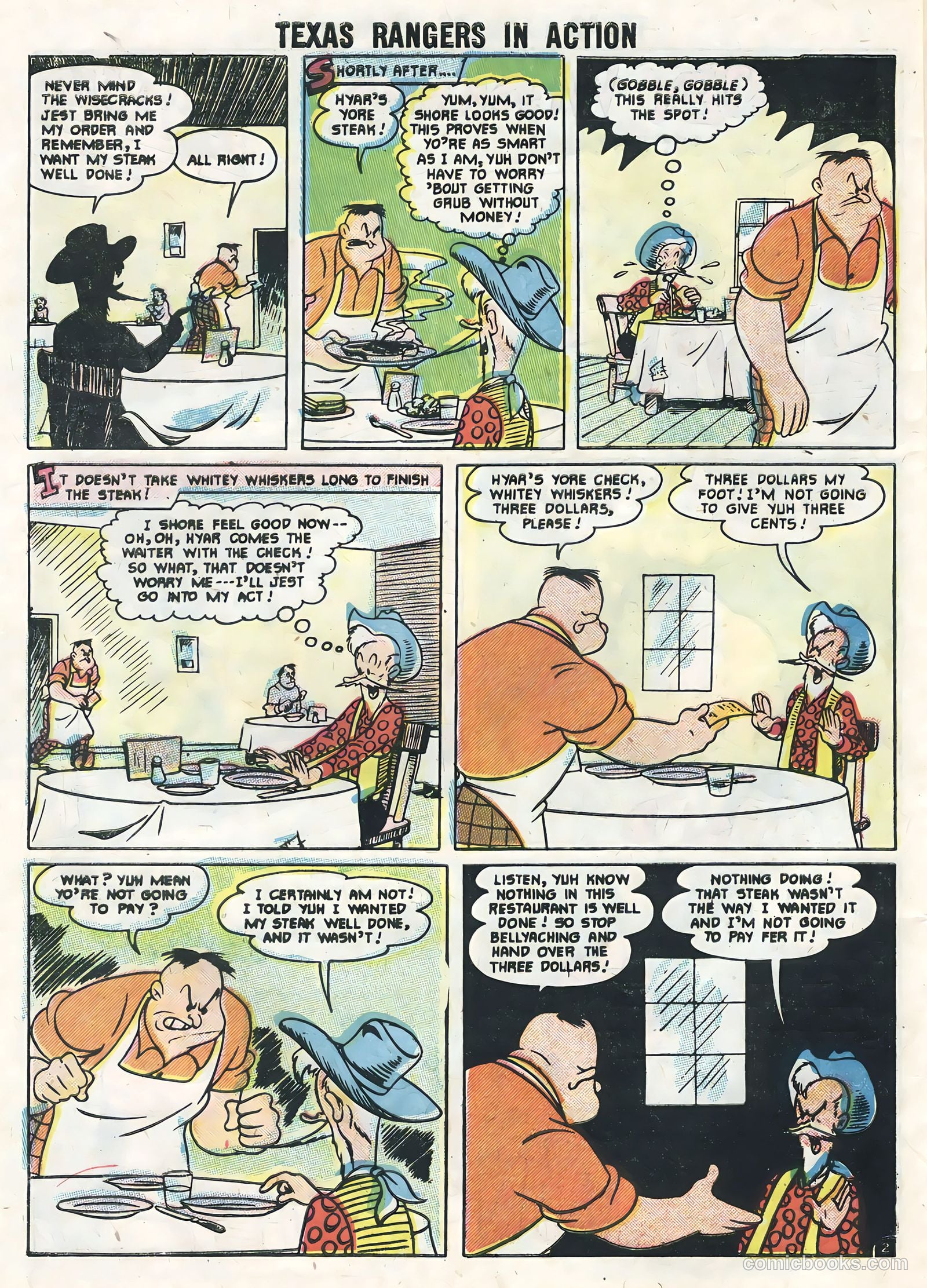 Texas Rangers in Action #6 — page 30 of 36